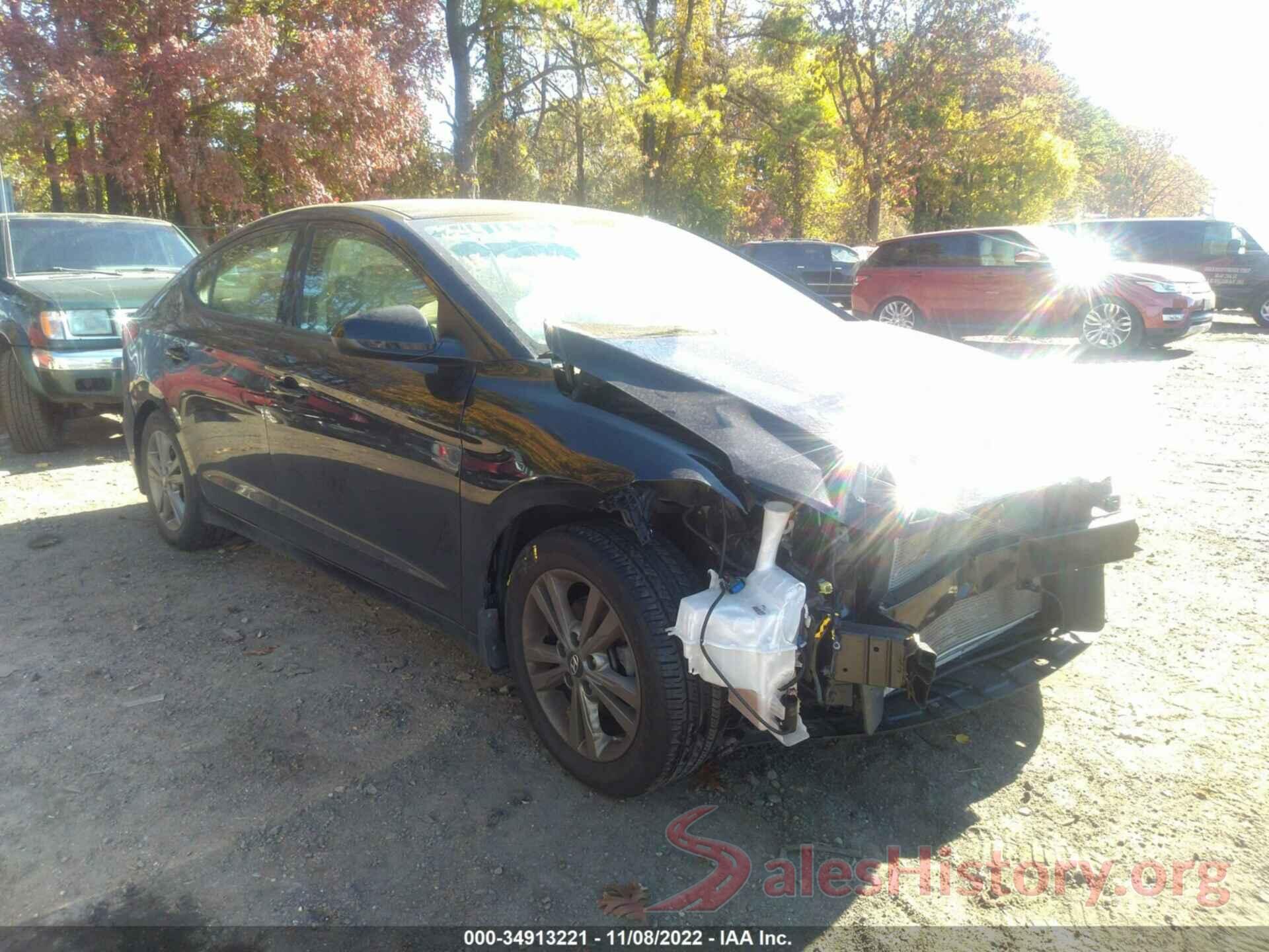 5NPD84LF9JH385824 2018 HYUNDAI ELANTRA