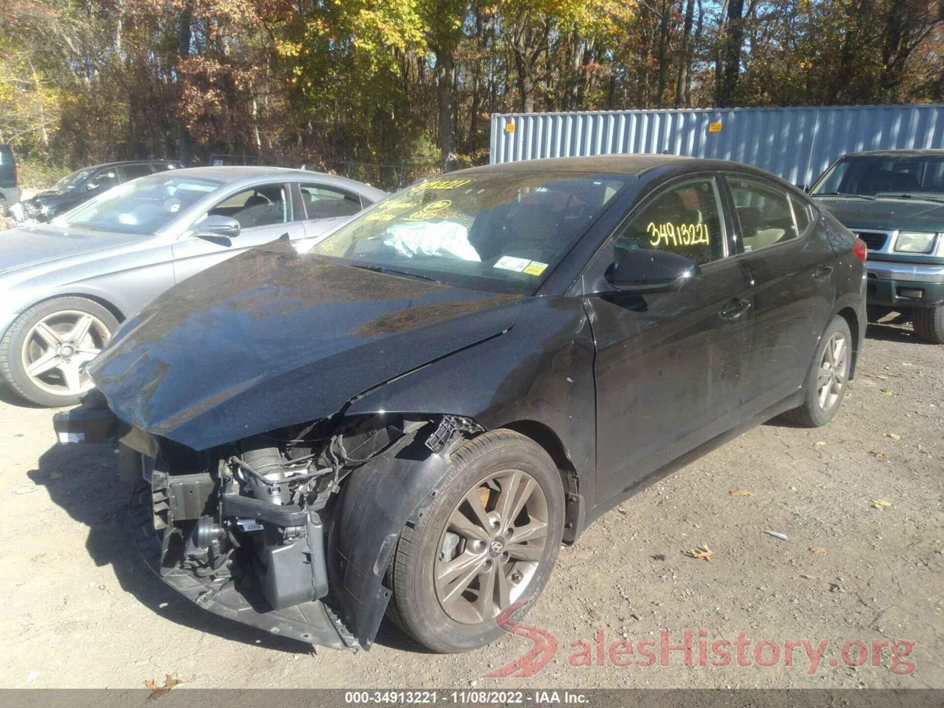 5NPD84LF9JH385824 2018 HYUNDAI ELANTRA