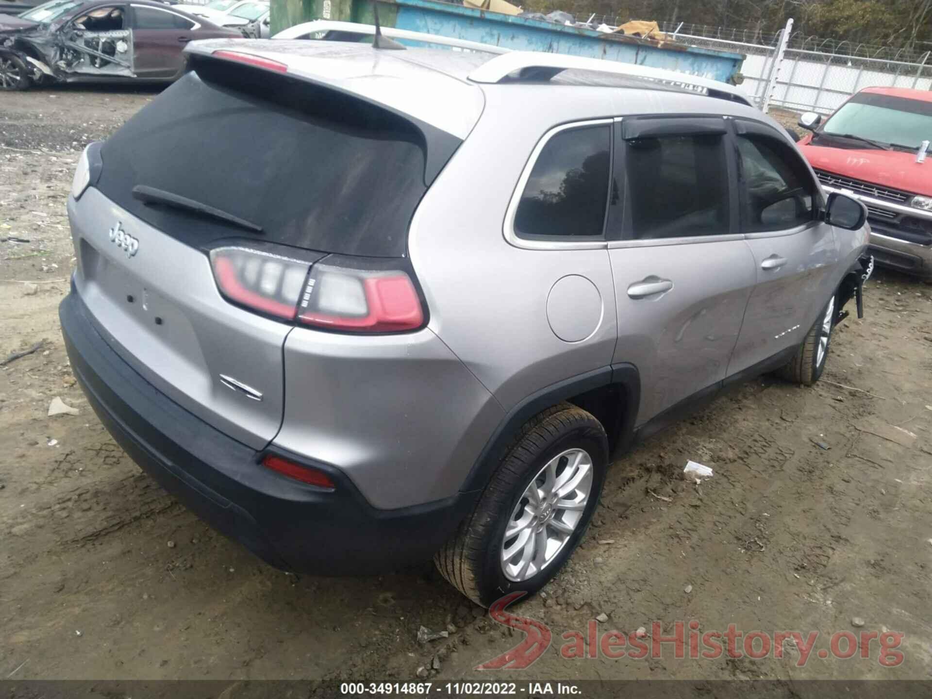 1C4PJLCB1KD461326 2019 JEEP CHEROKEE