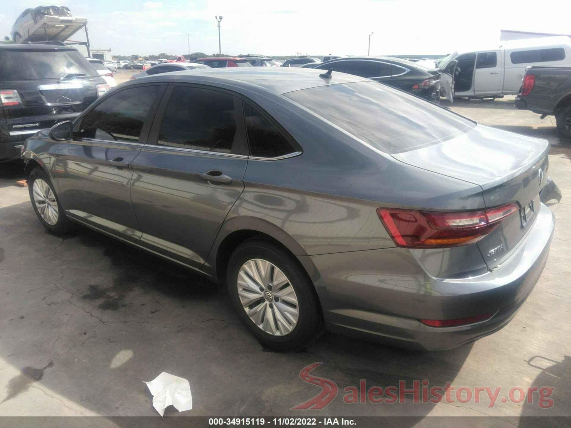 3VWCB7BU4KM186901 2019 VOLKSWAGEN JETTA