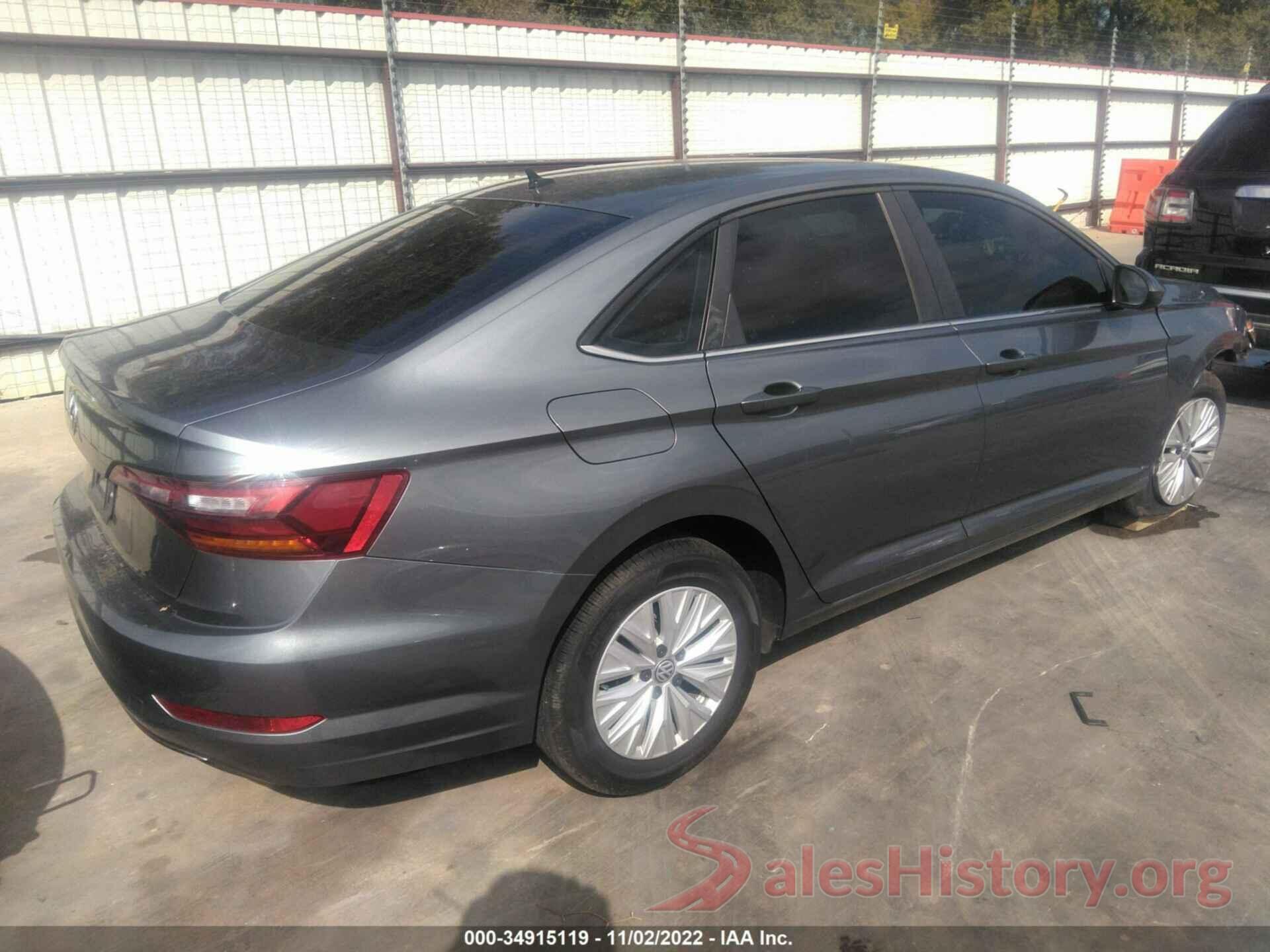 3VWCB7BU4KM186901 2019 VOLKSWAGEN JETTA