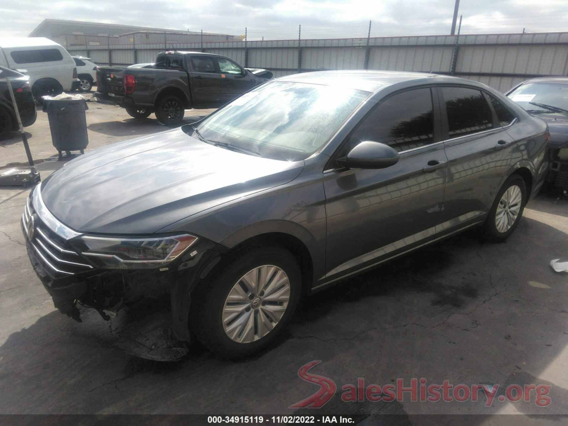 3VWCB7BU4KM186901 2019 VOLKSWAGEN JETTA