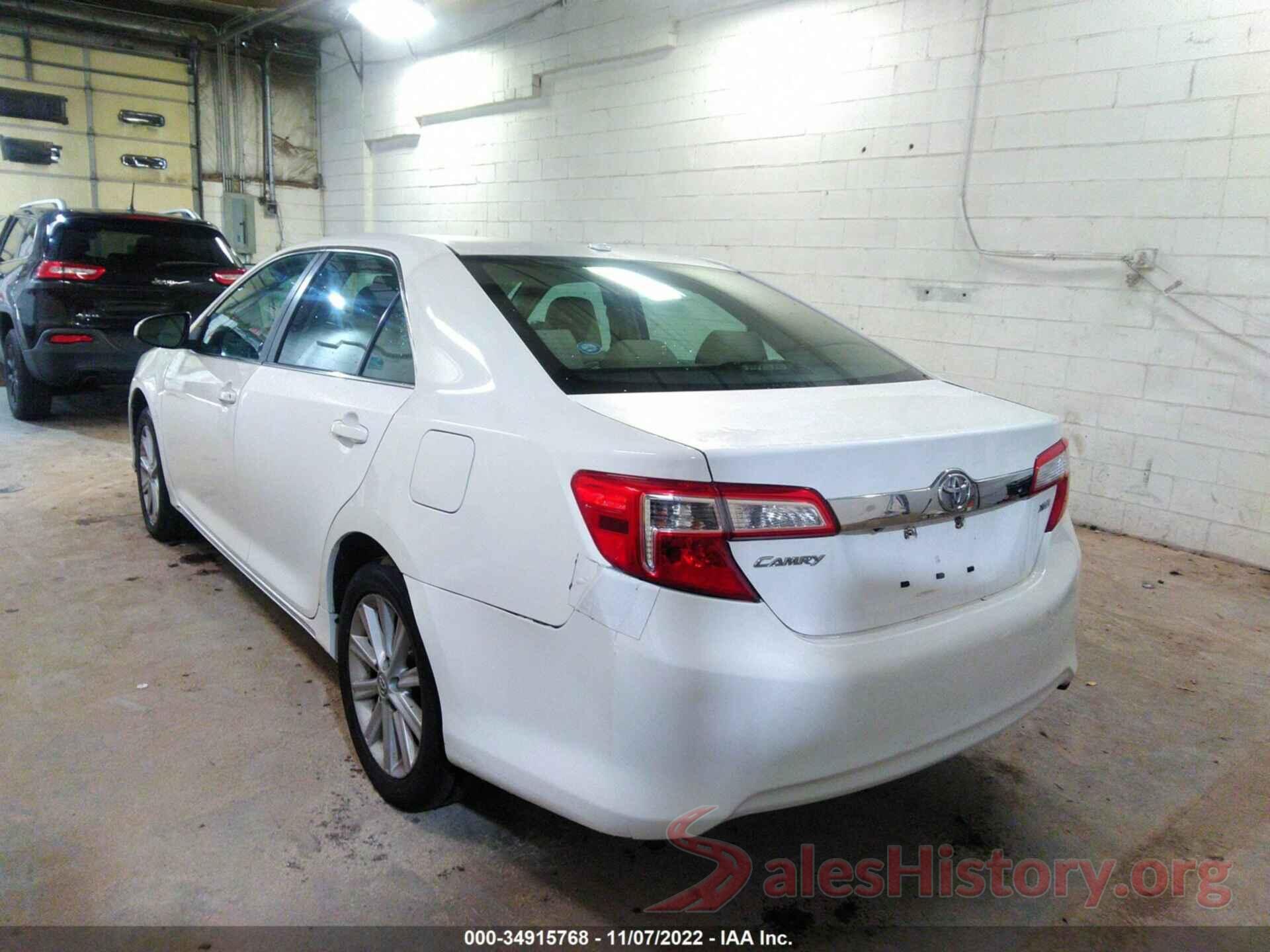 4T4BF1FKXCR216863 2012 TOYOTA CAMRY