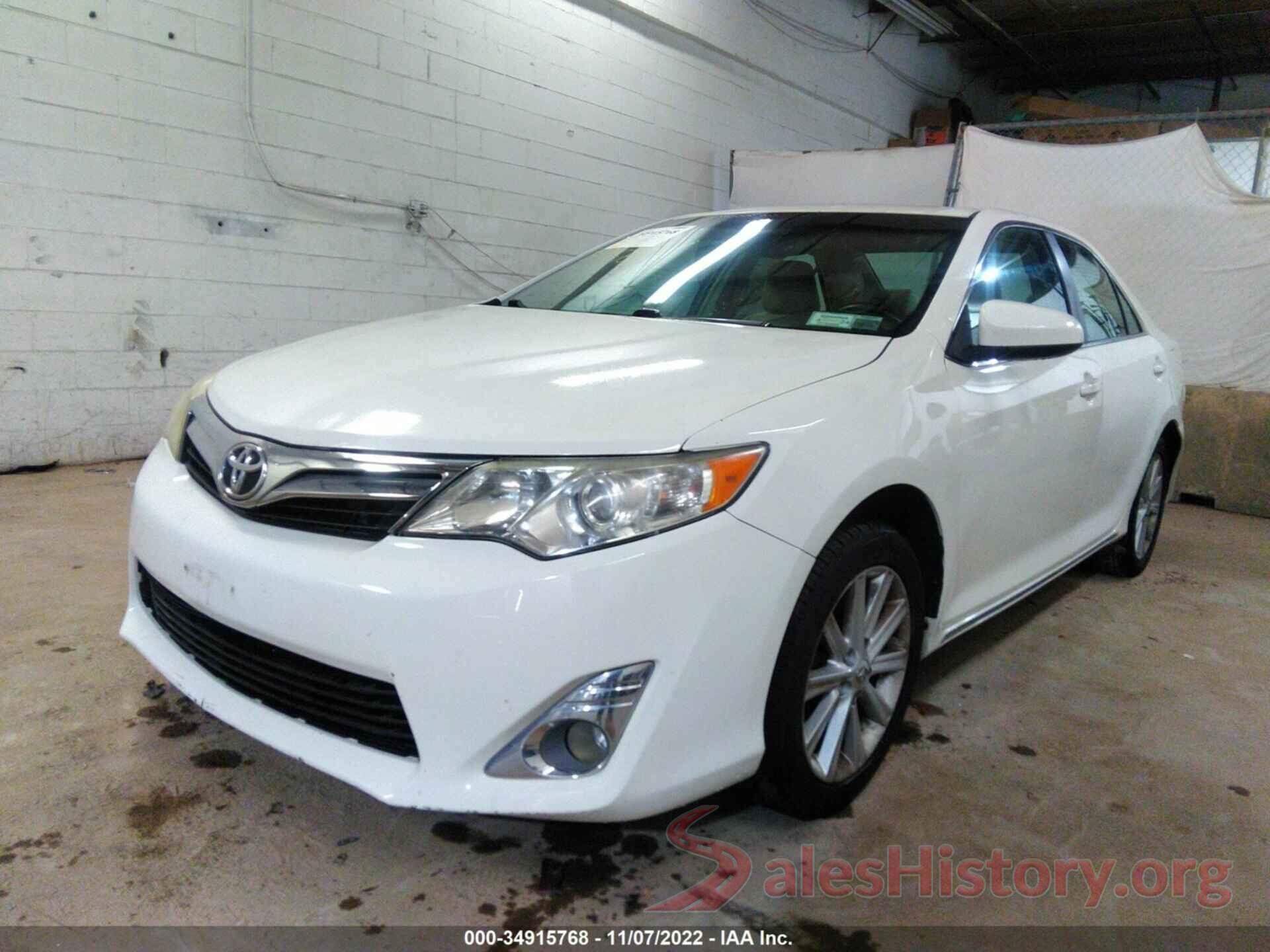 4T4BF1FKXCR216863 2012 TOYOTA CAMRY