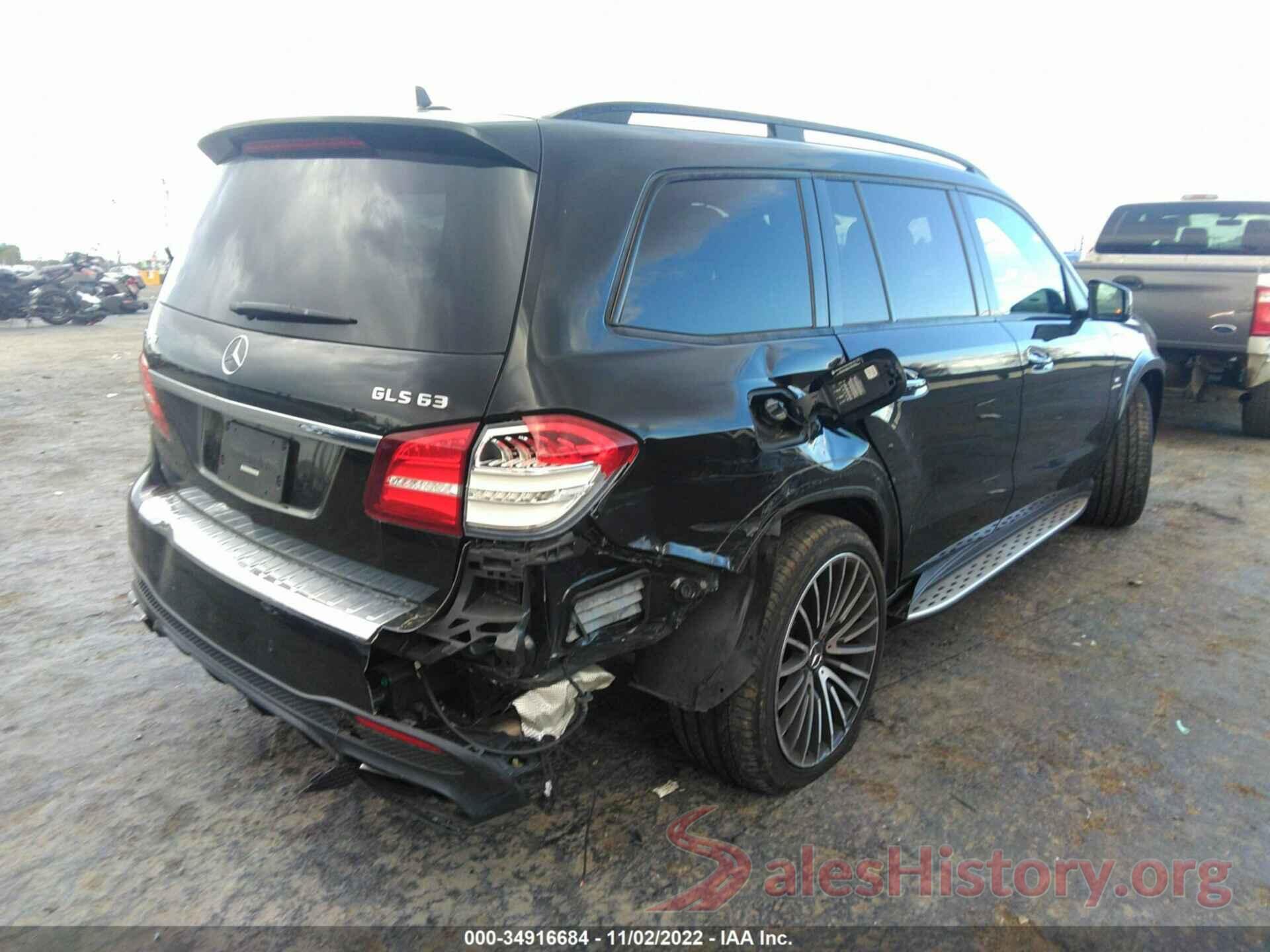 4JGDF7FE5KB229434 2019 MERCEDES-BENZ GLS