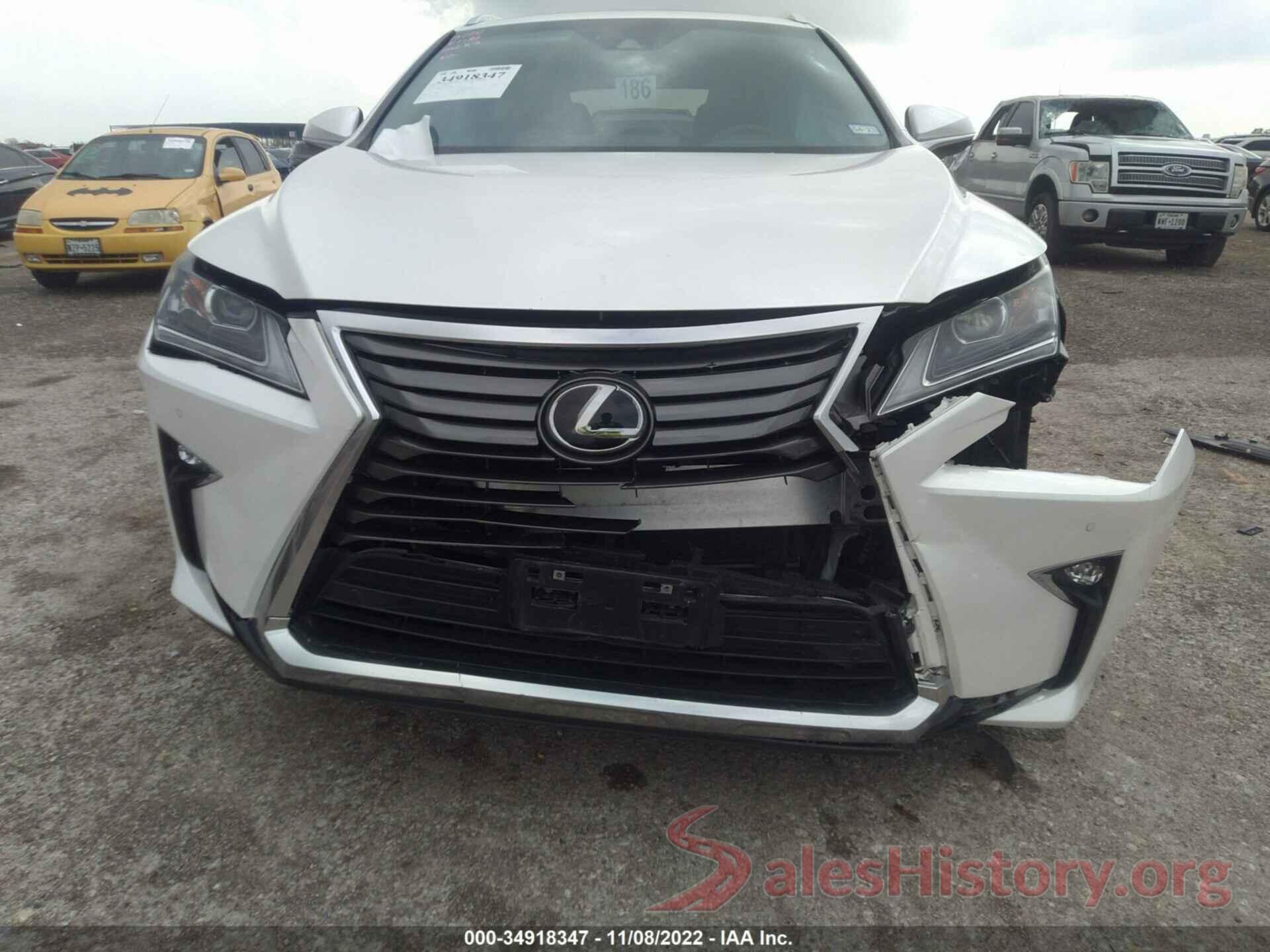 2T2ZZMCA2HC082934 2017 LEXUS RX