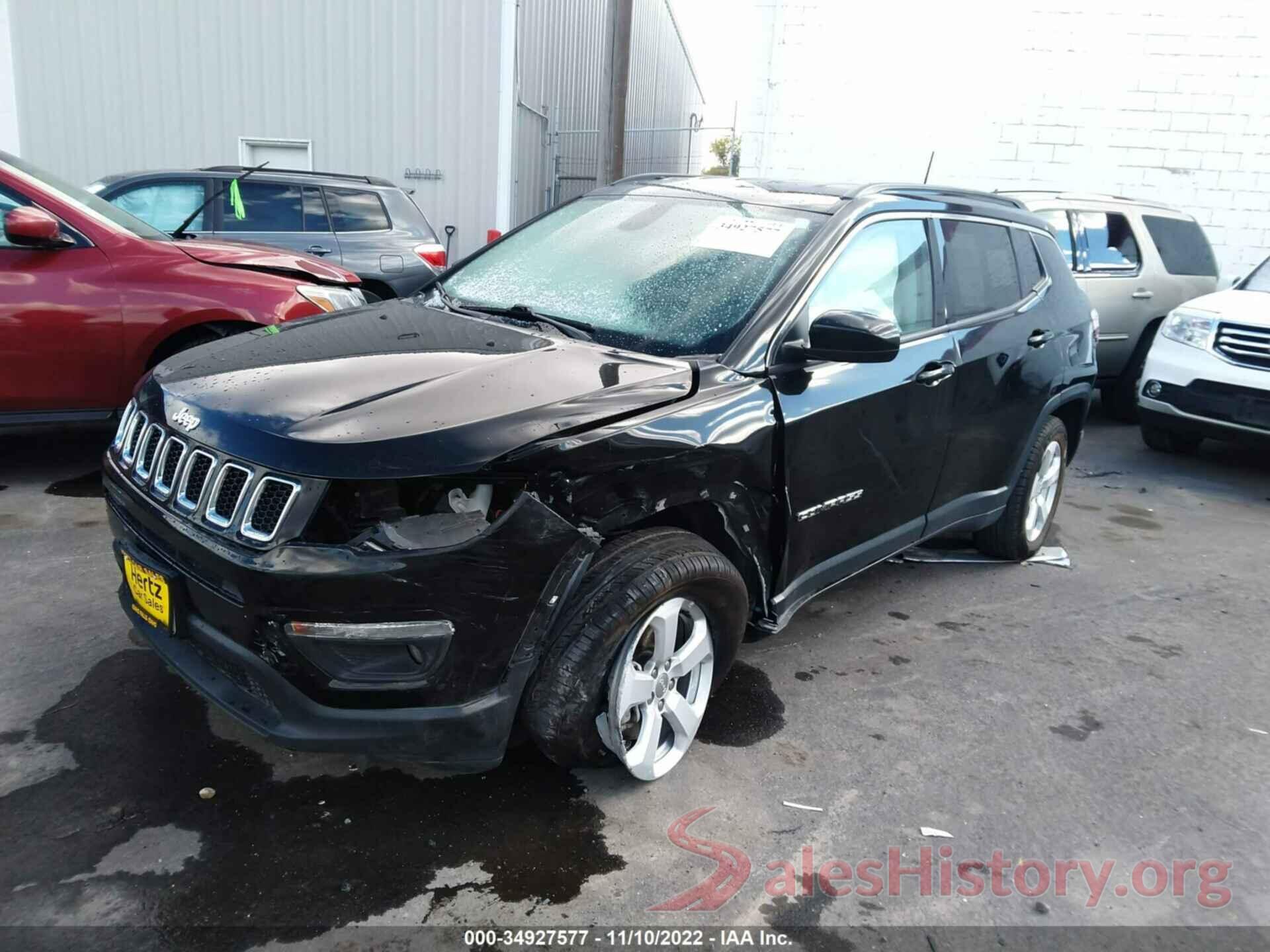 3C4NJDBB0MT560697 2021 JEEP COMPASS