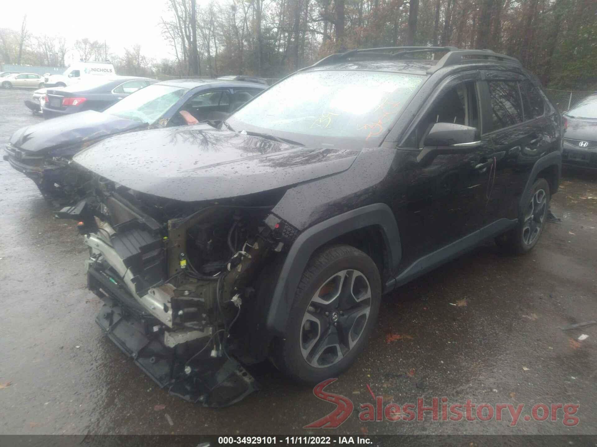 2T3J1RFV8KW032993 2019 TOYOTA RAV4