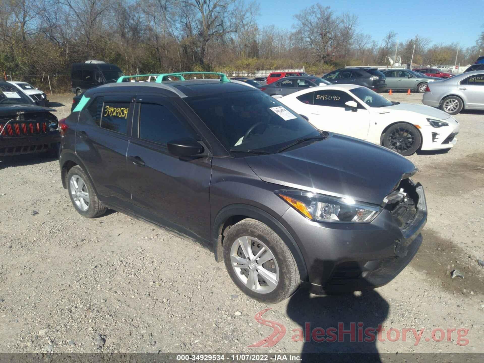 3N1CP5CU8KL564427 2019 NISSAN KICKS