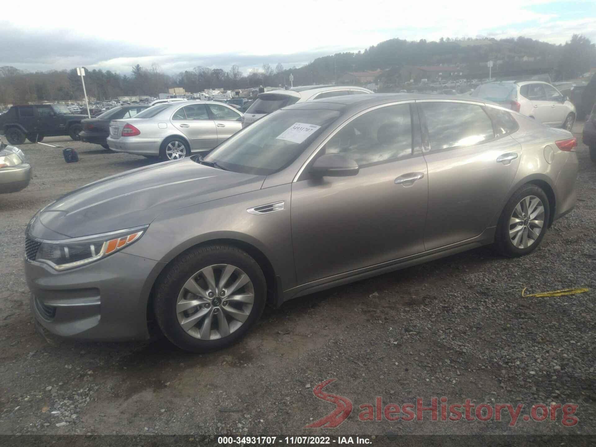 5XXGU4L30GG108546 2016 KIA OPTIMA