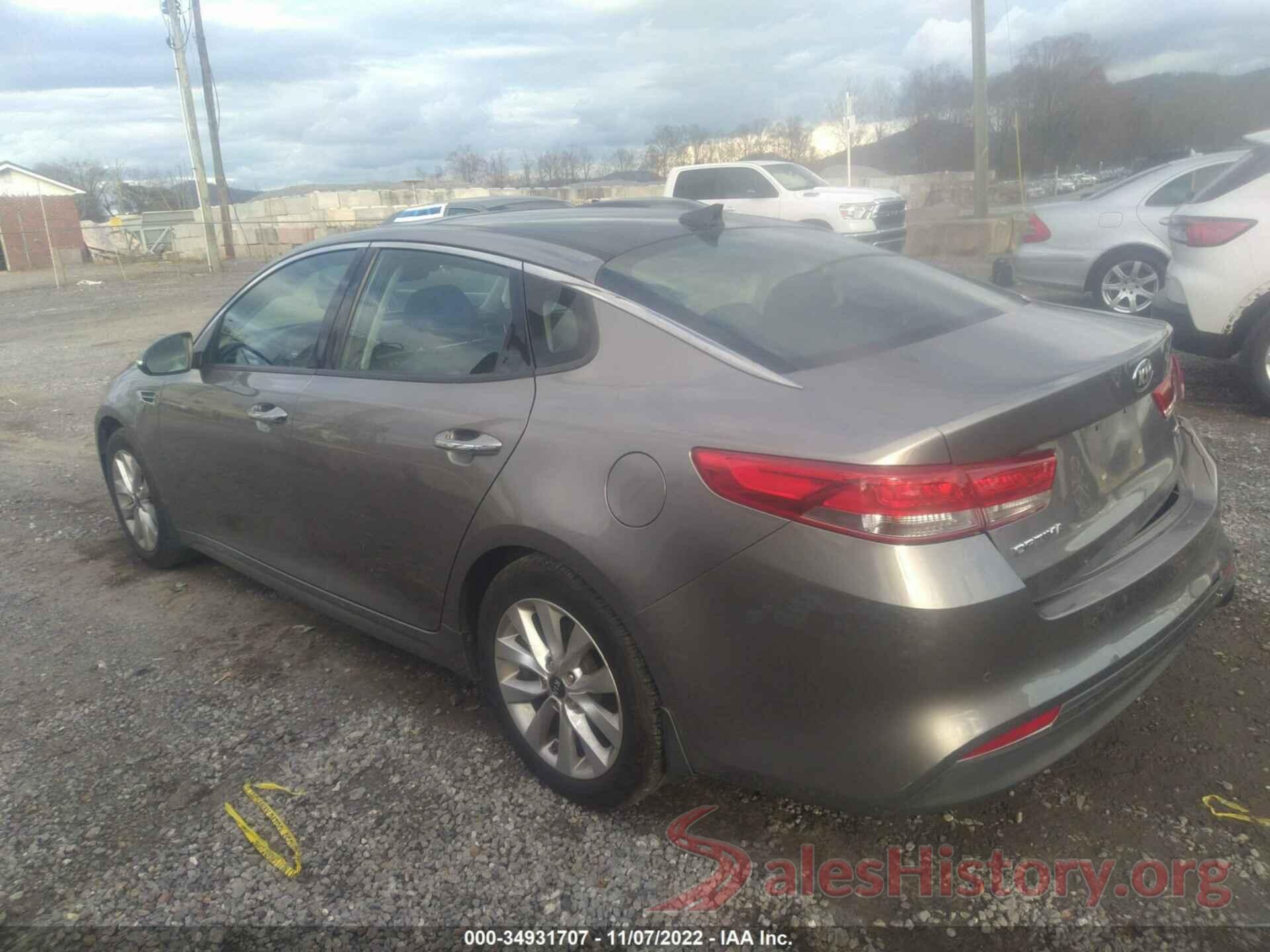 5XXGU4L30GG108546 2016 KIA OPTIMA