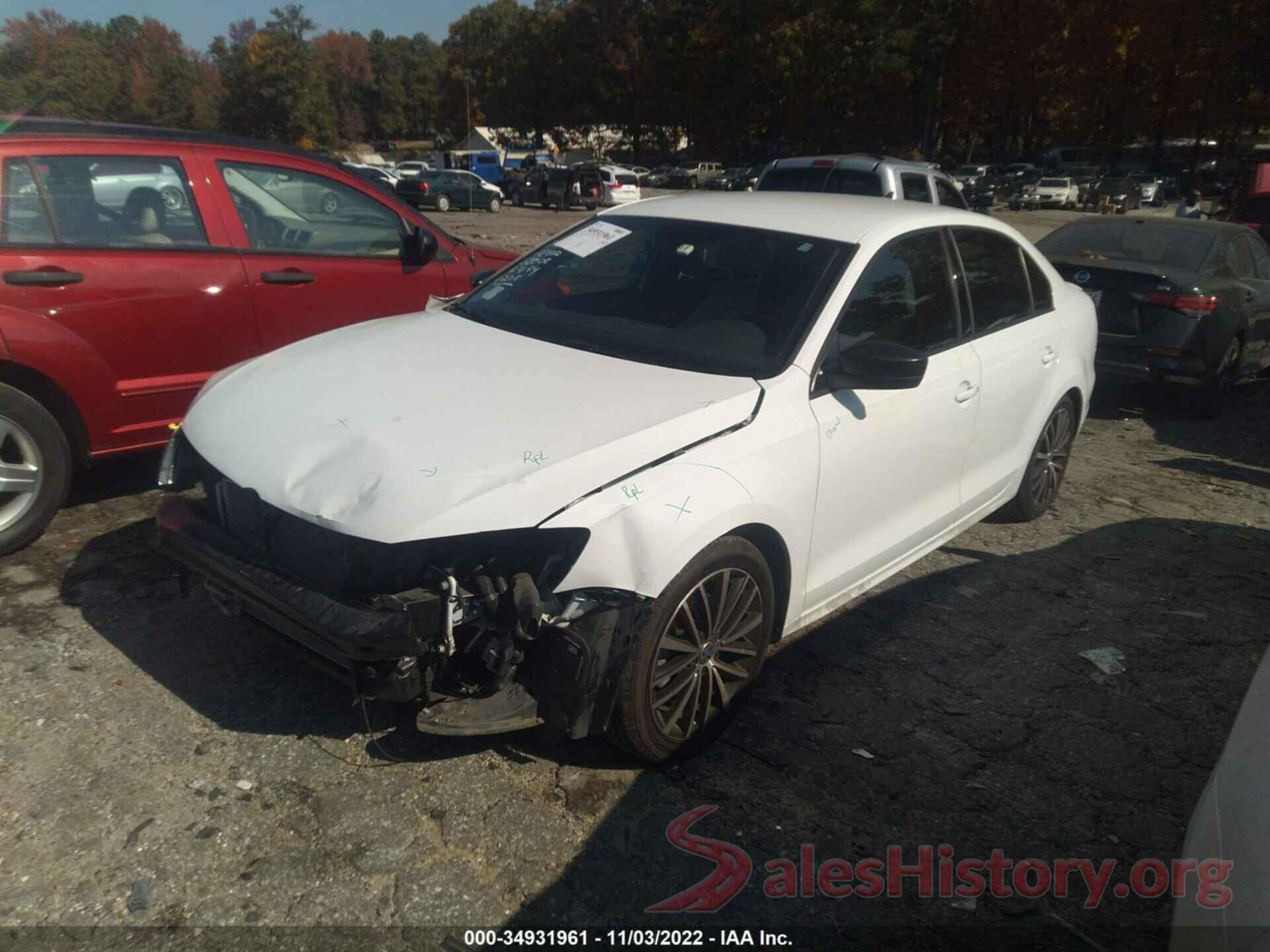 3VWD17AJXHM411278 2017 VOLKSWAGEN JETTA