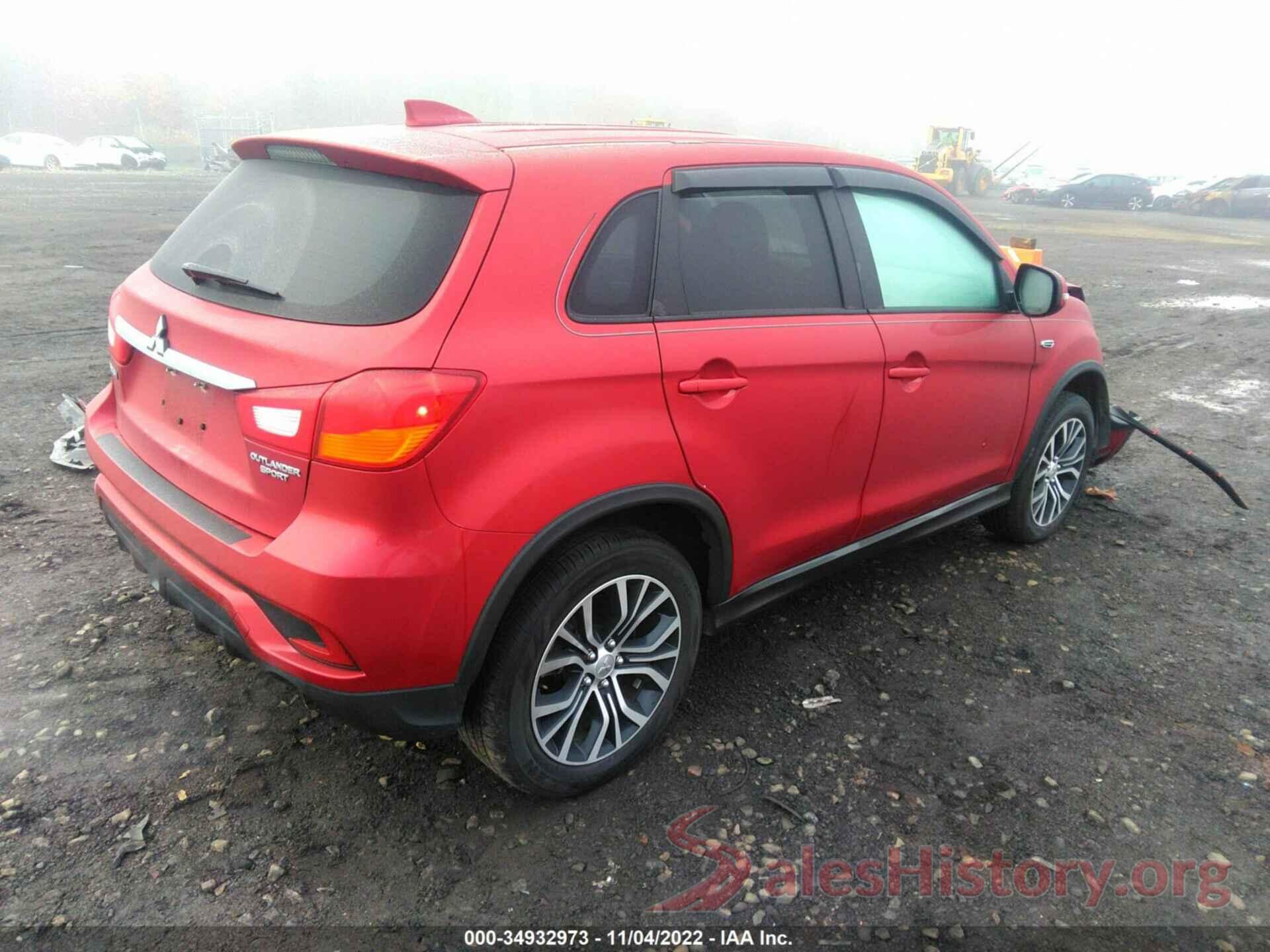 JA4AP3AU2KU027869 2019 MITSUBISHI OUTLANDER SPORT