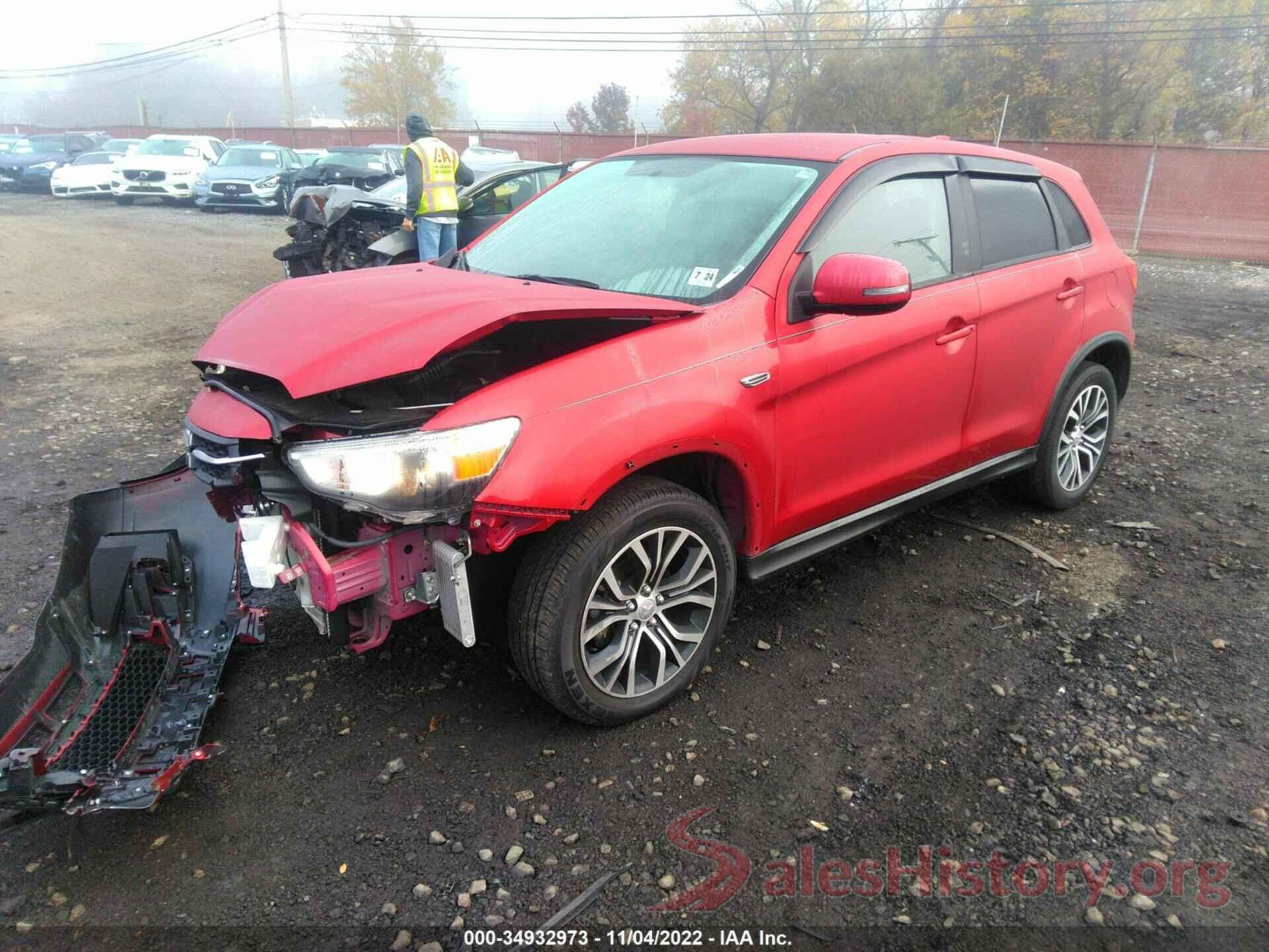 JA4AP3AU2KU027869 2019 MITSUBISHI OUTLANDER SPORT