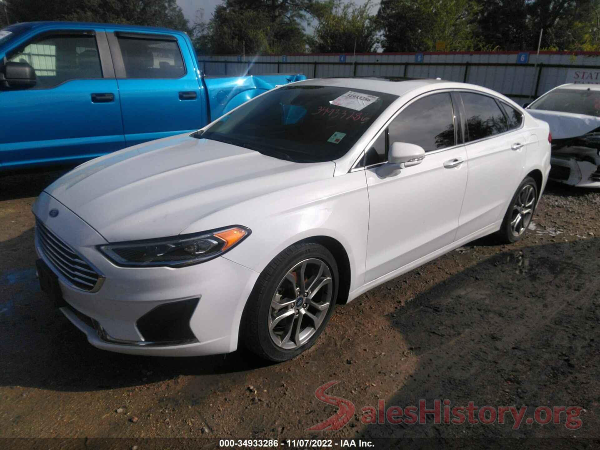 3FA6P0CD7KR141029 2019 FORD FUSION