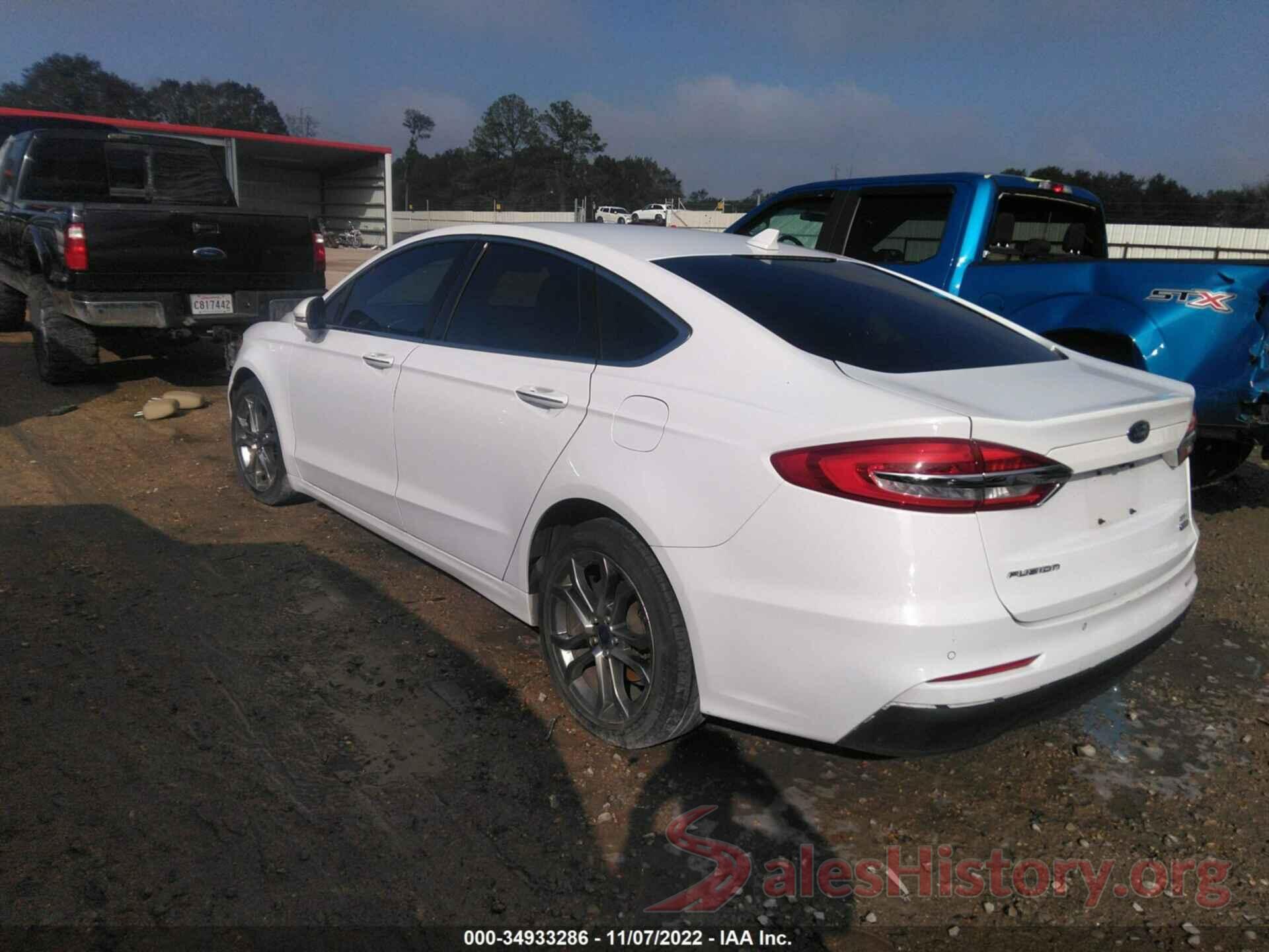 3FA6P0CD7KR141029 2019 FORD FUSION