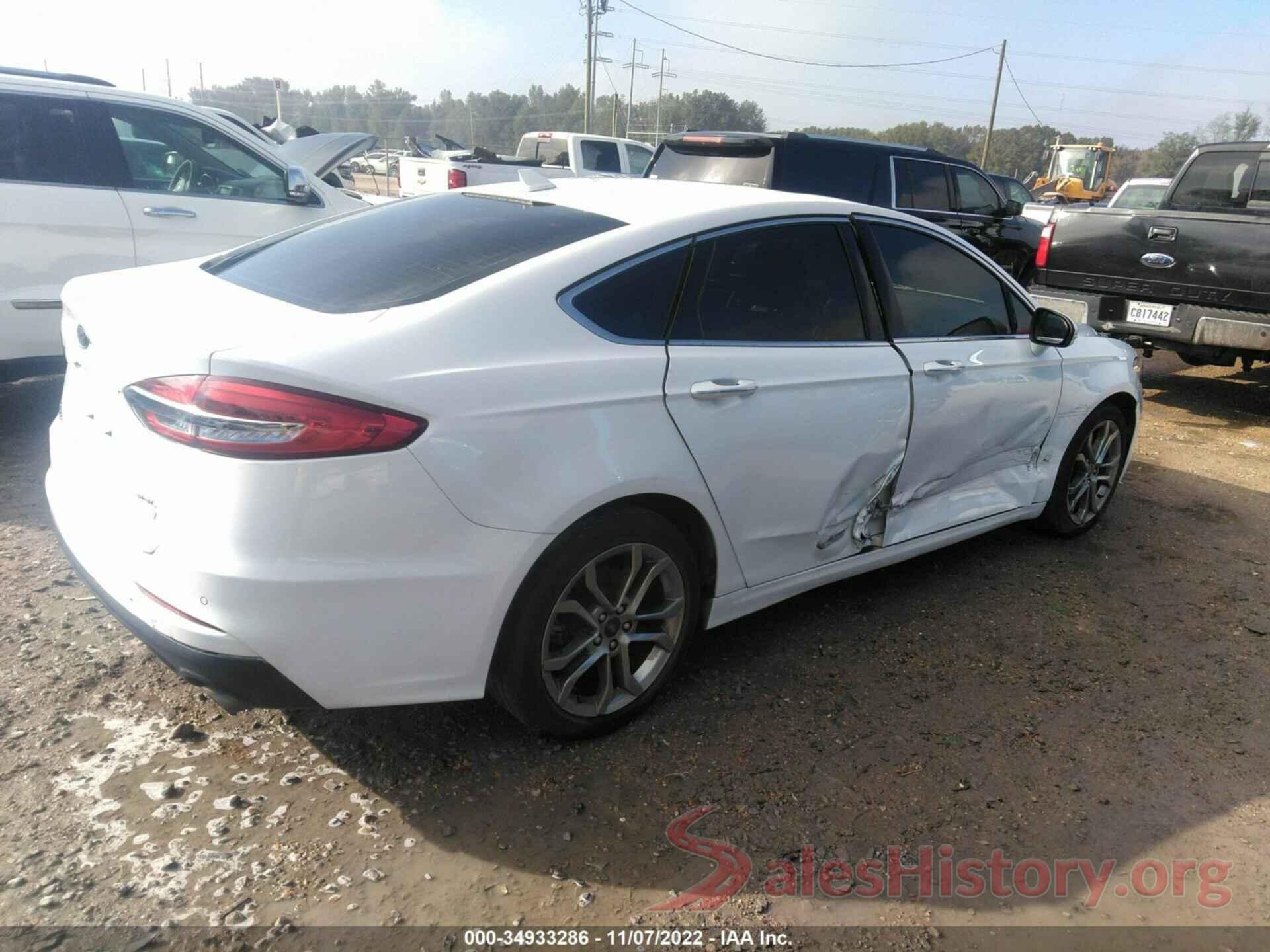 3FA6P0CD7KR141029 2019 FORD FUSION