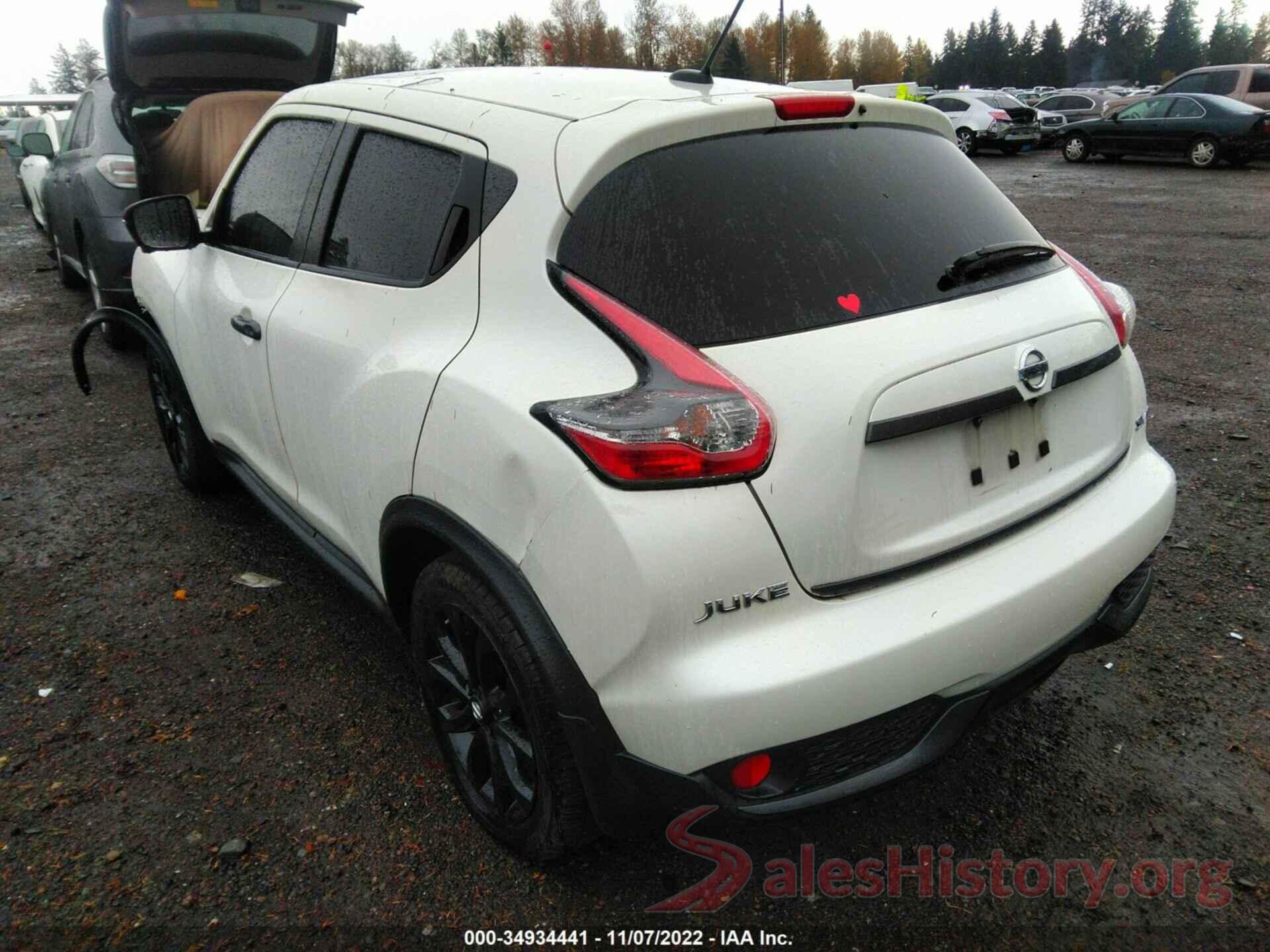 JN8AF5MV0HT754133 2017 NISSAN JUKE