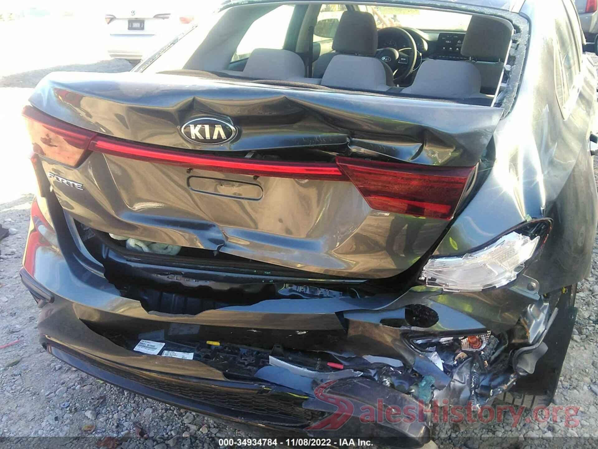 3KPF24AD8LE154142 2020 KIA FORTE