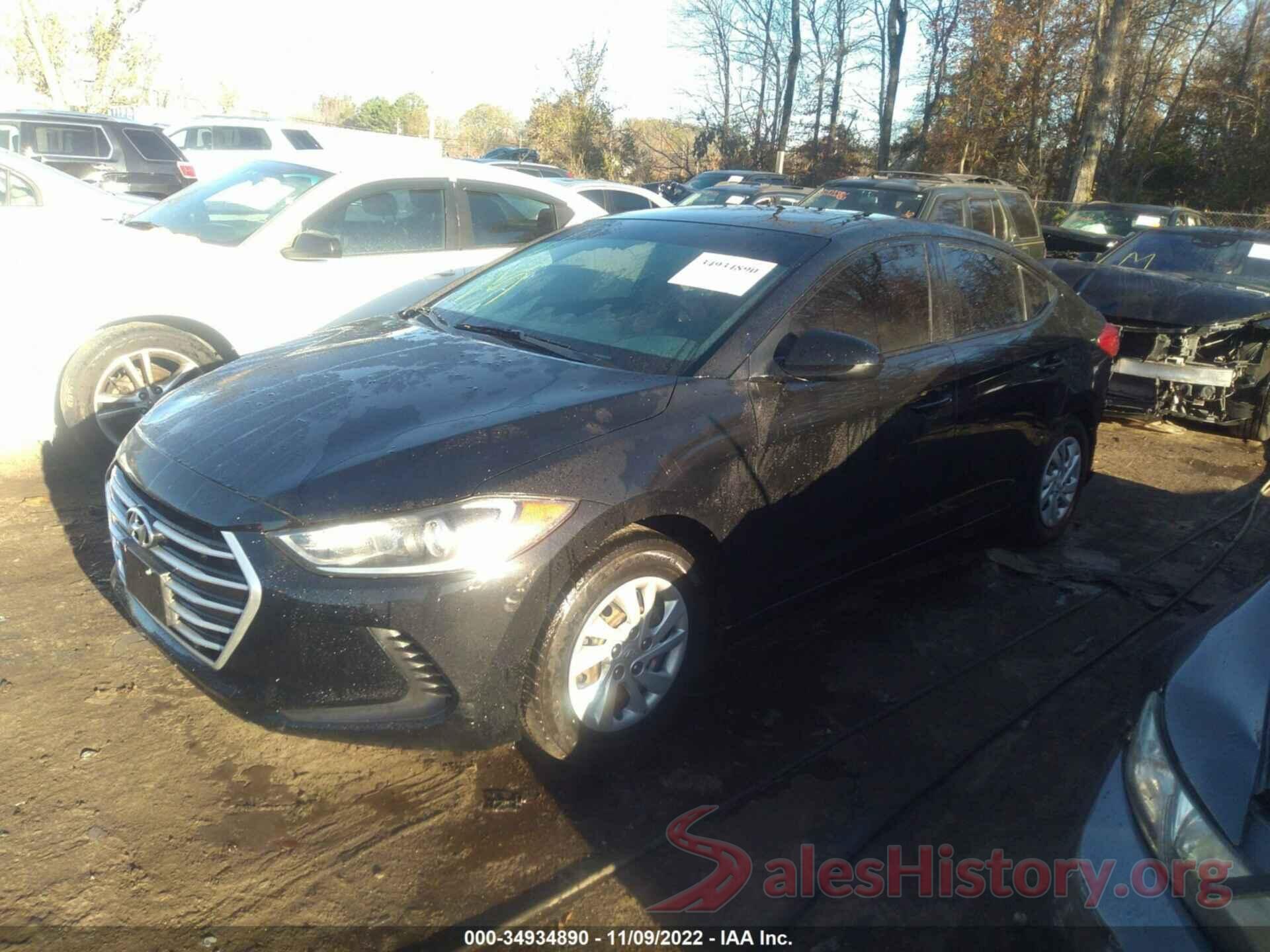 5NPD74LF7JH227162 2018 HYUNDAI ELANTRA