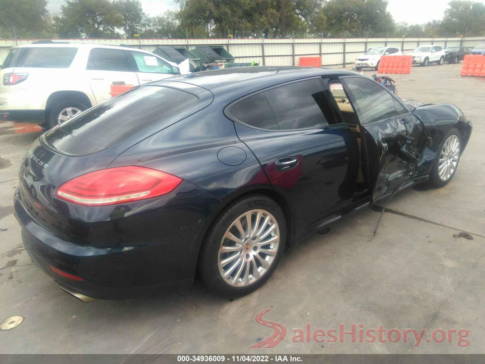 WP0AA2A78EL010953 2014 PORSCHE PANAMERA