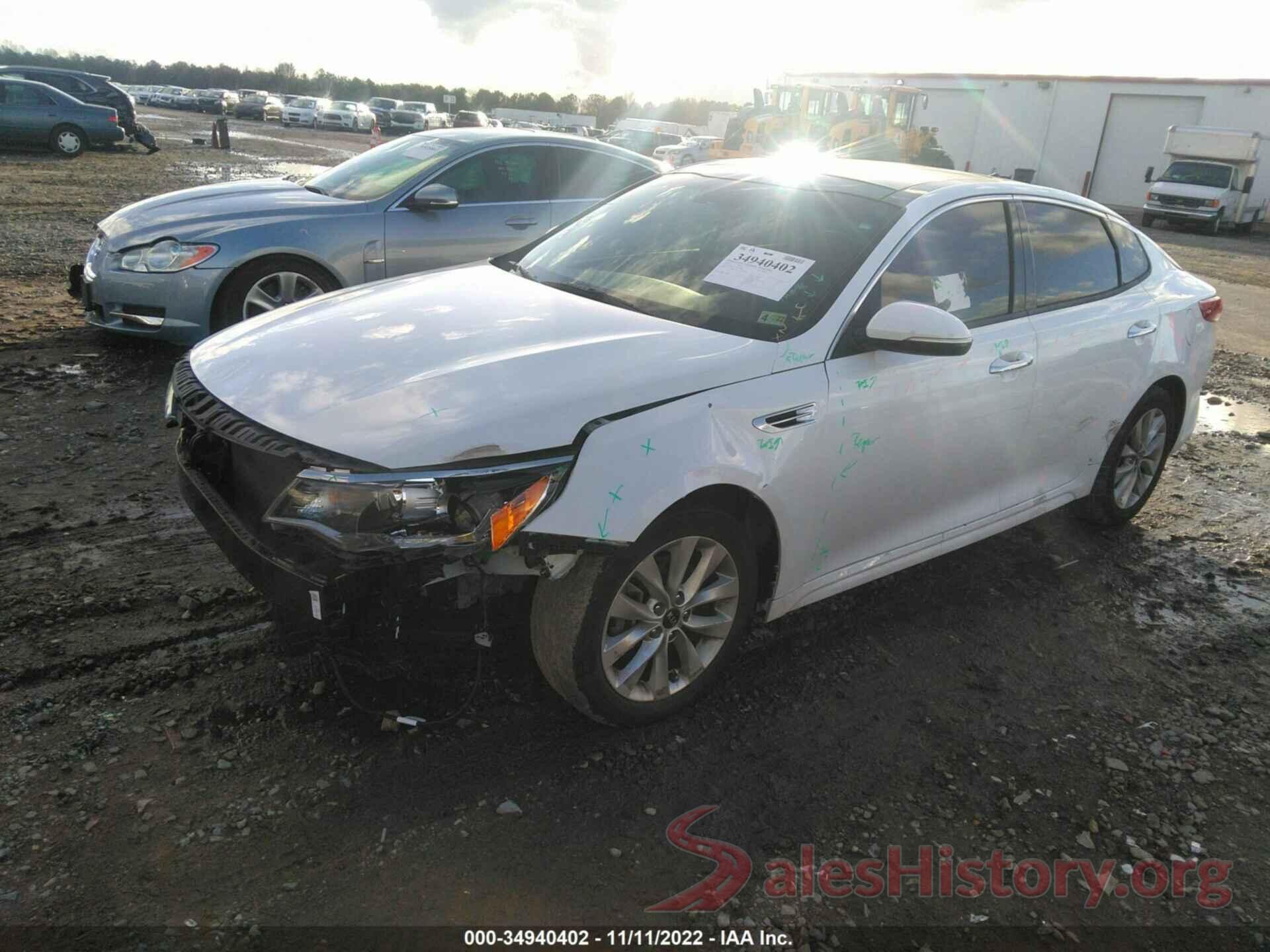 5XXGU4L35JG198901 2018 KIA OPTIMA