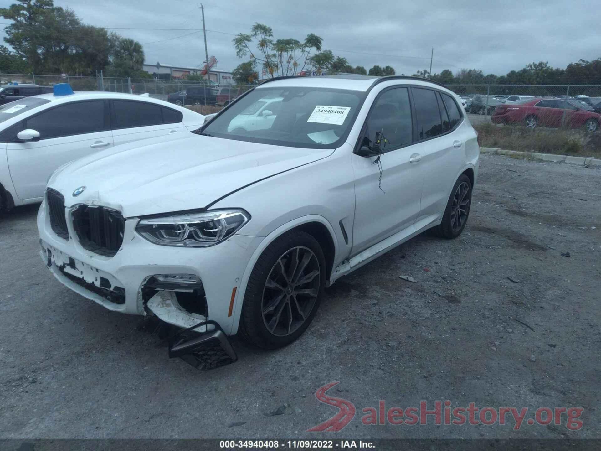 5UXTS3C54K0Z06671 2019 BMW X3