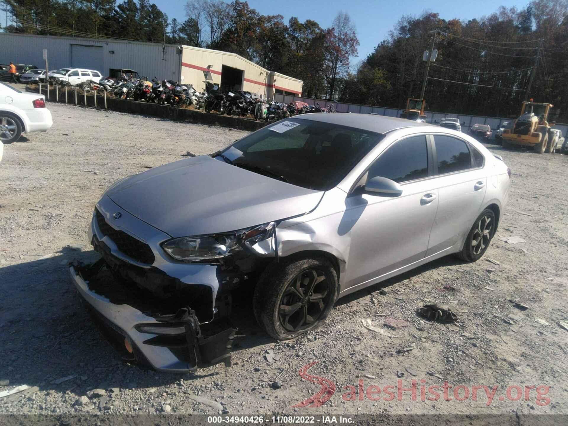 3KPF24AD1KE129601 2019 KIA FORTE