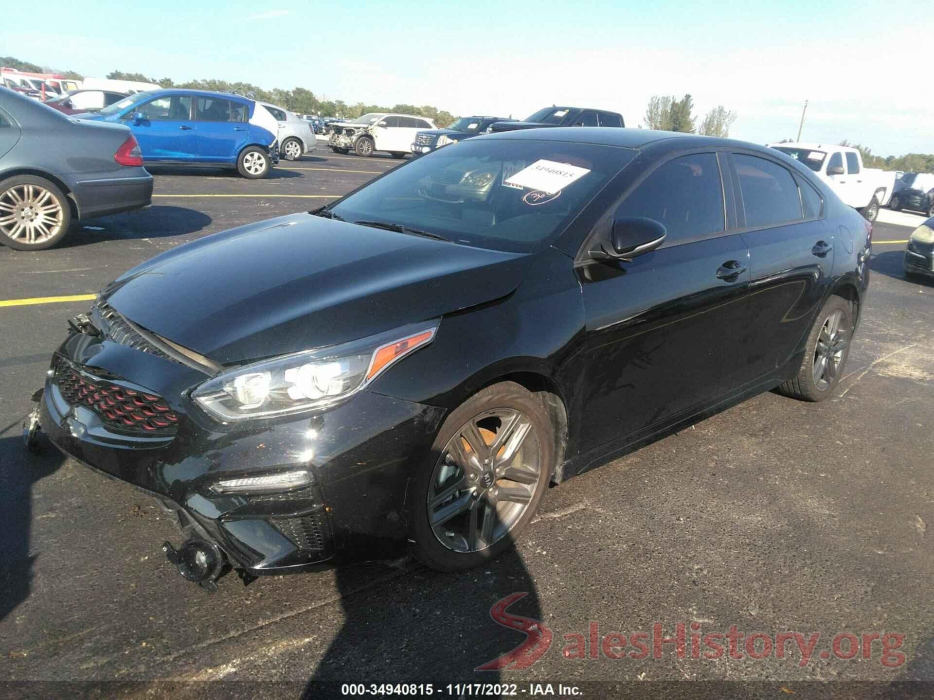 3KPF34AD1LE239787 2020 KIA FORTE