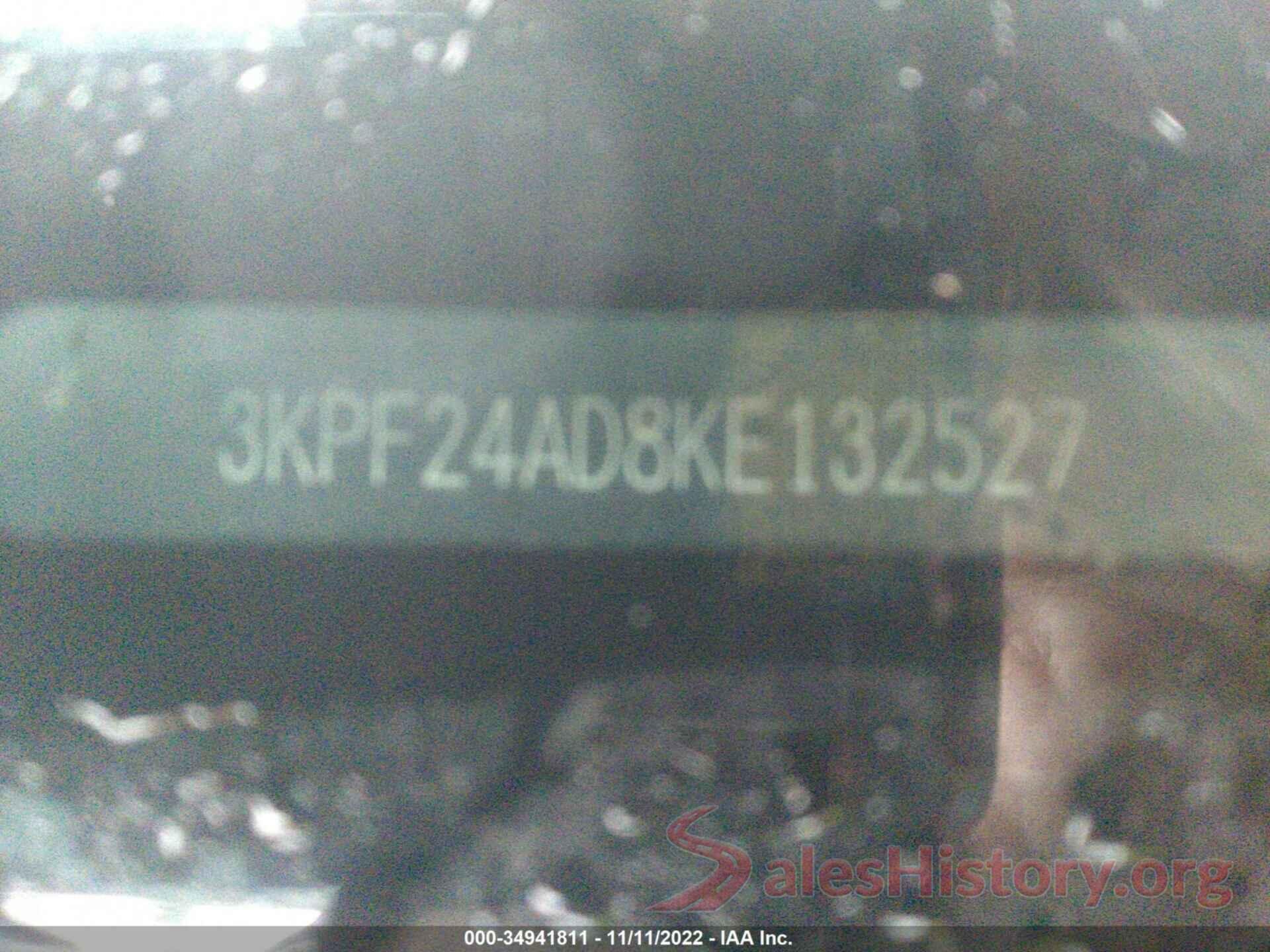 3KPF24AD8KE132527 2019 KIA FORTE