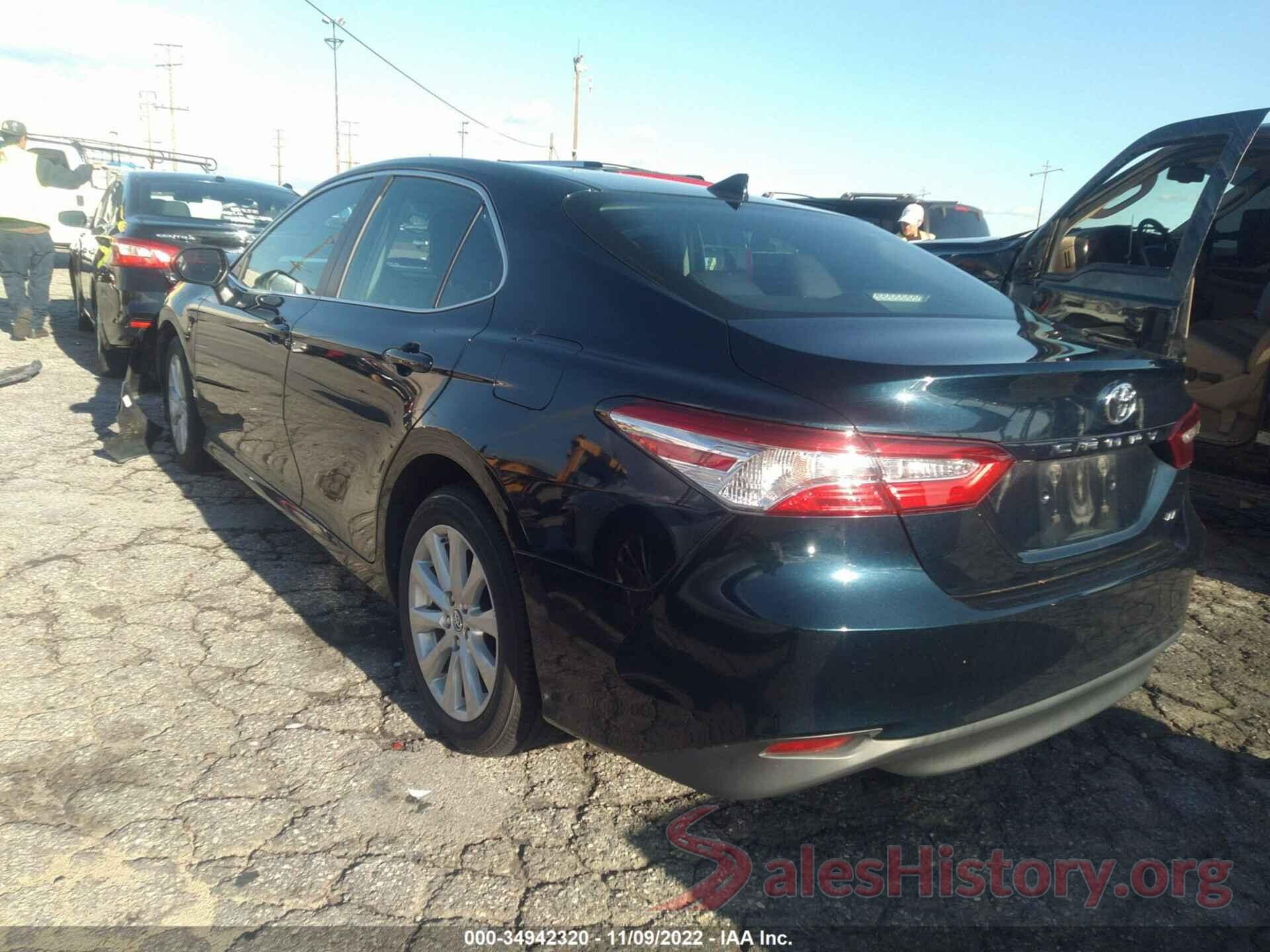 4T1B11HKXKU712301 2019 TOYOTA CAMRY