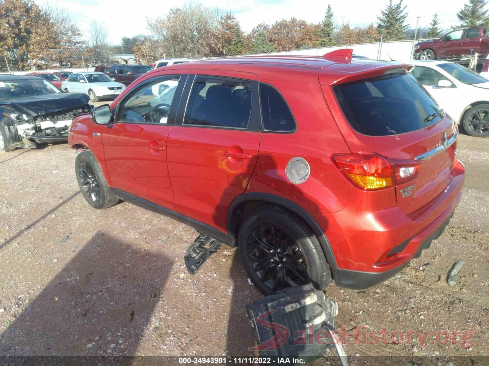 JA4AR3AU3JZ020909 2018 MITSUBISHI OUTLANDER SPORT