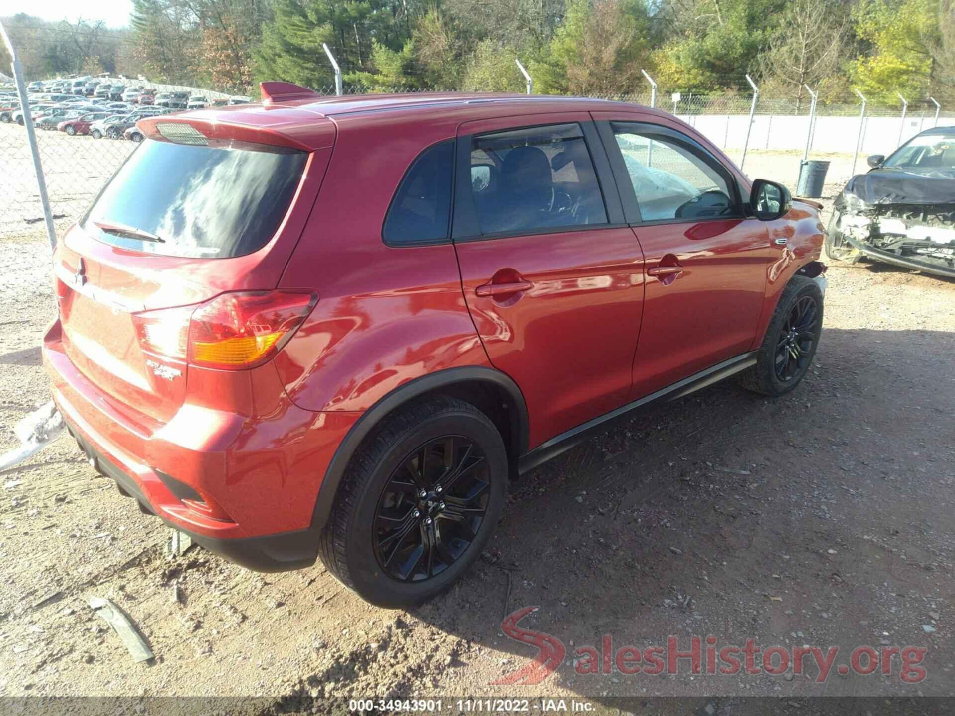 JA4AR3AU3JZ020909 2018 MITSUBISHI OUTLANDER SPORT