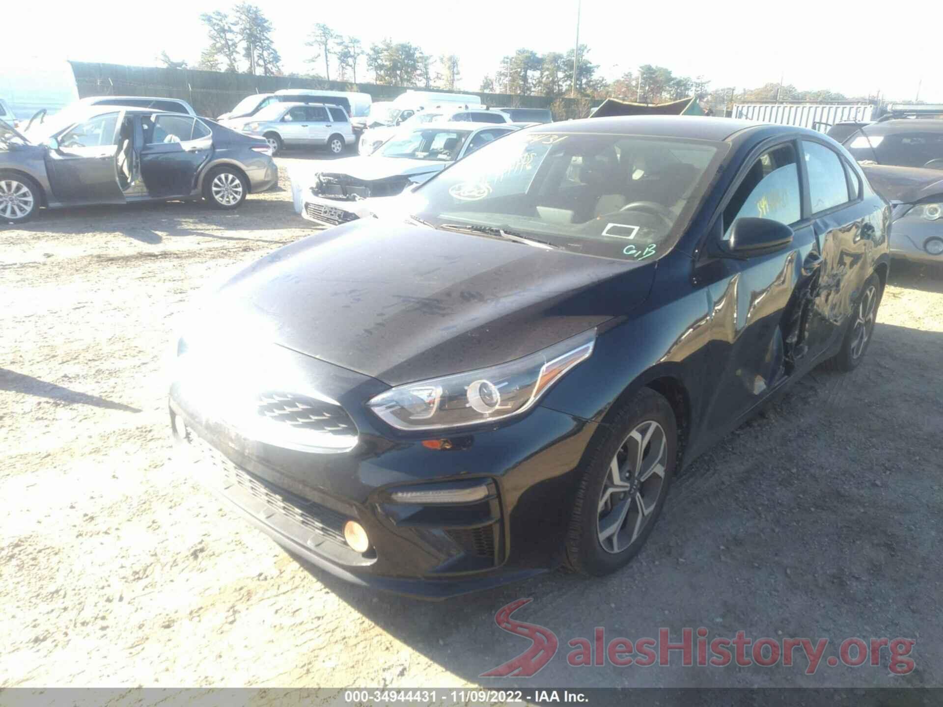 3KPF24AD5LE245238 2020 KIA FORTE