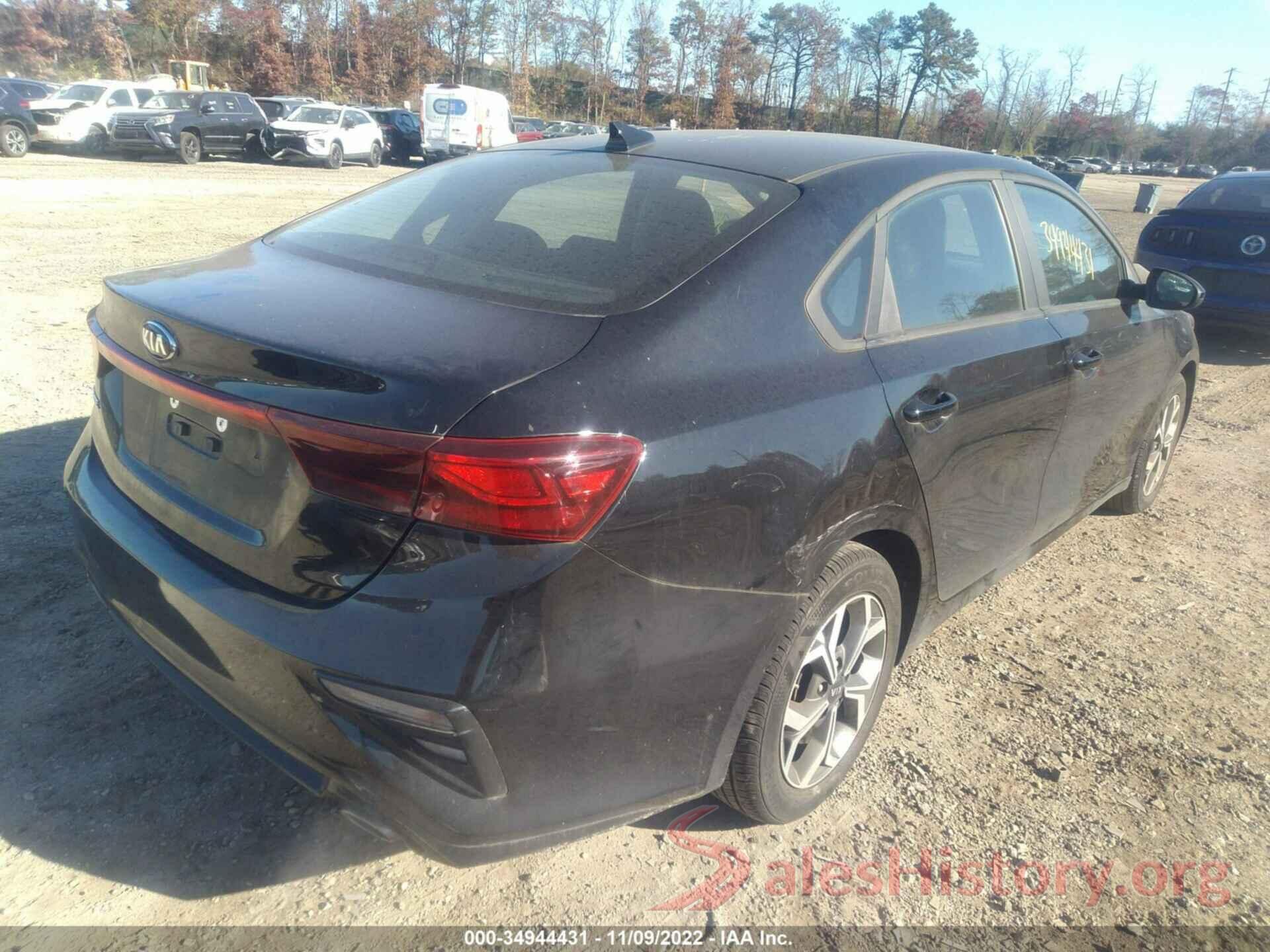 3KPF24AD5LE245238 2020 KIA FORTE