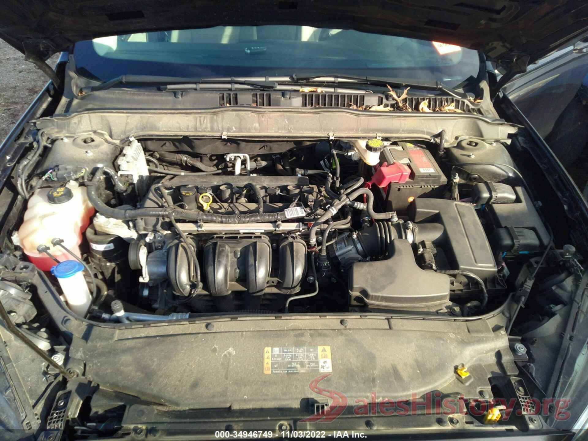 3FA6P0G72KR249417 2019 FORD FUSION