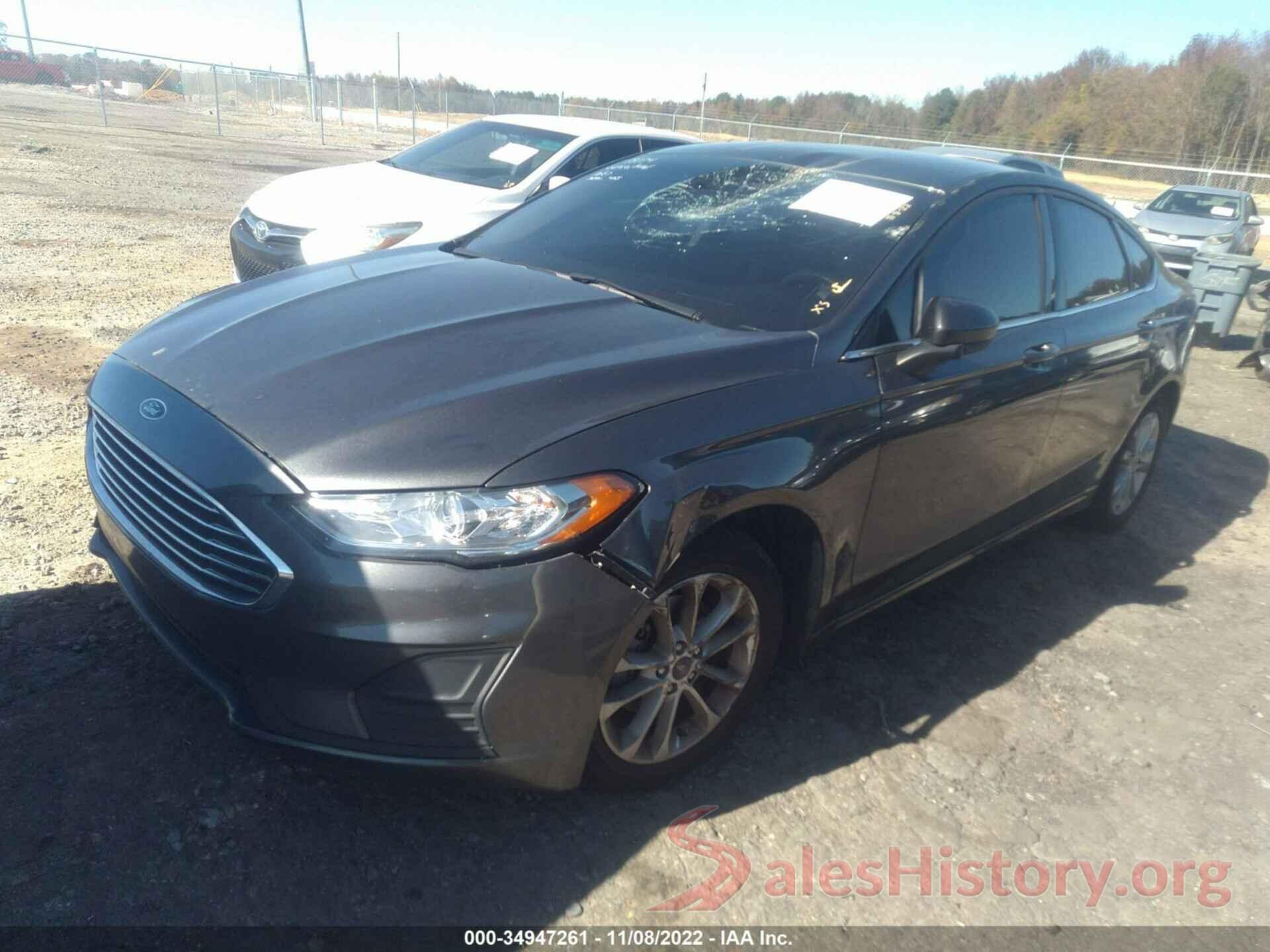 3FA6P0HD3KR193332 2019 FORD FUSION