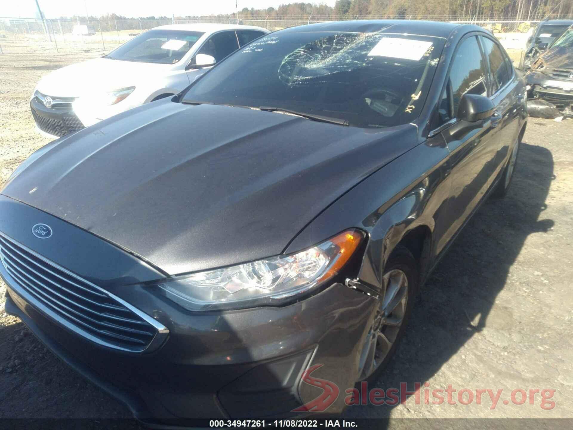 3FA6P0HD3KR193332 2019 FORD FUSION