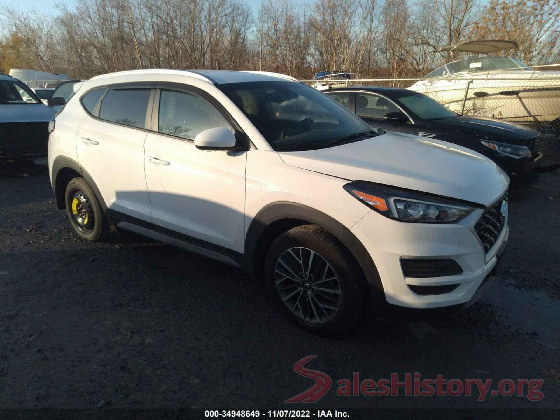 KM8J3CAL2KU855165 2019 HYUNDAI TUCSON