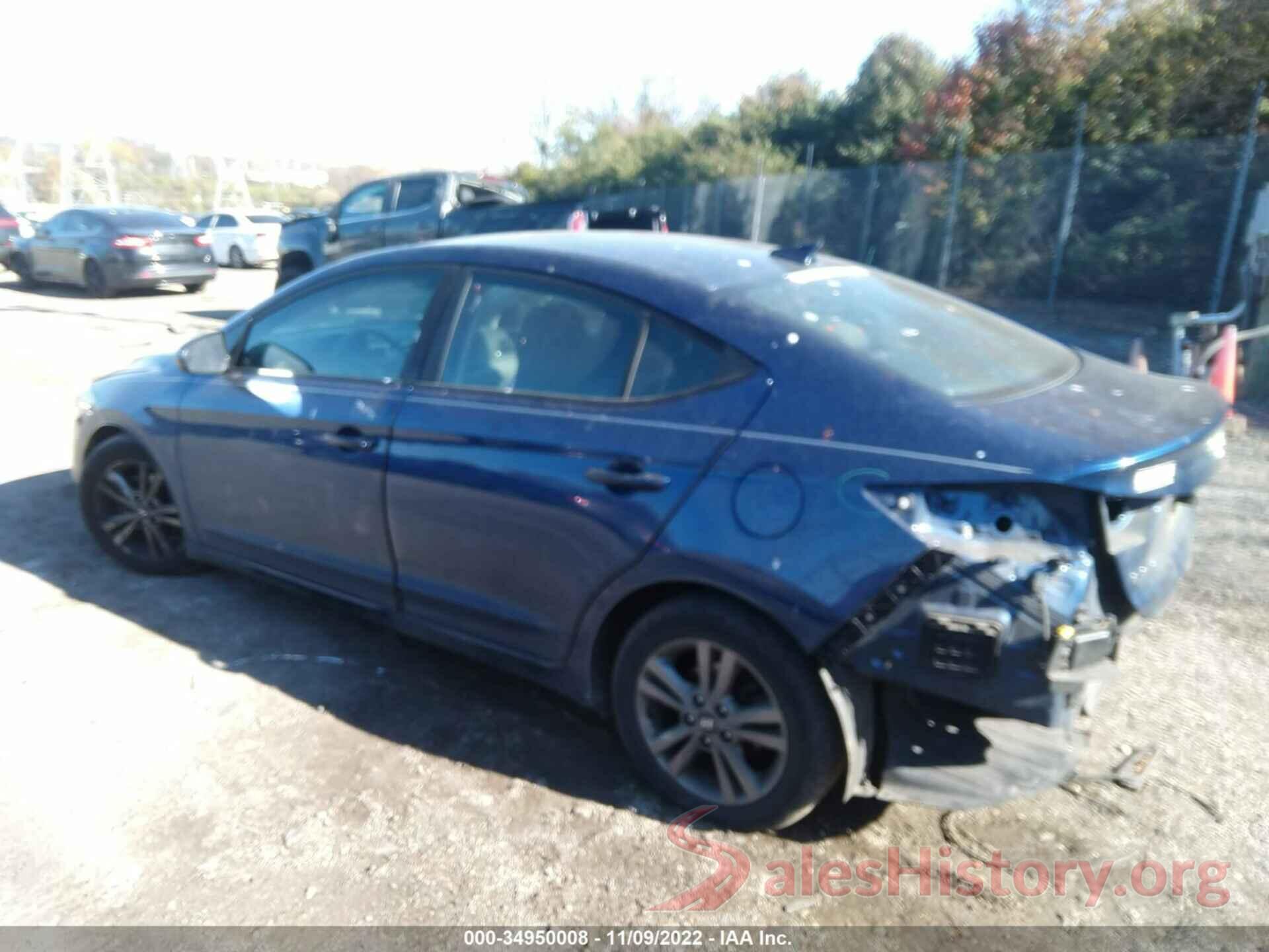 5NPD84LF8JH275945 2018 HYUNDAI ELANTRA