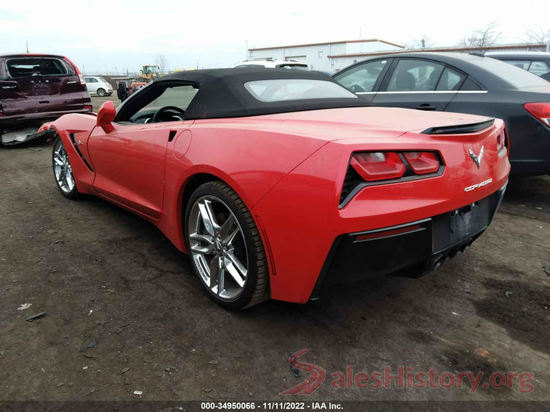 1G1YB3D77K5118079 2019 CHEVROLET CORVETTE