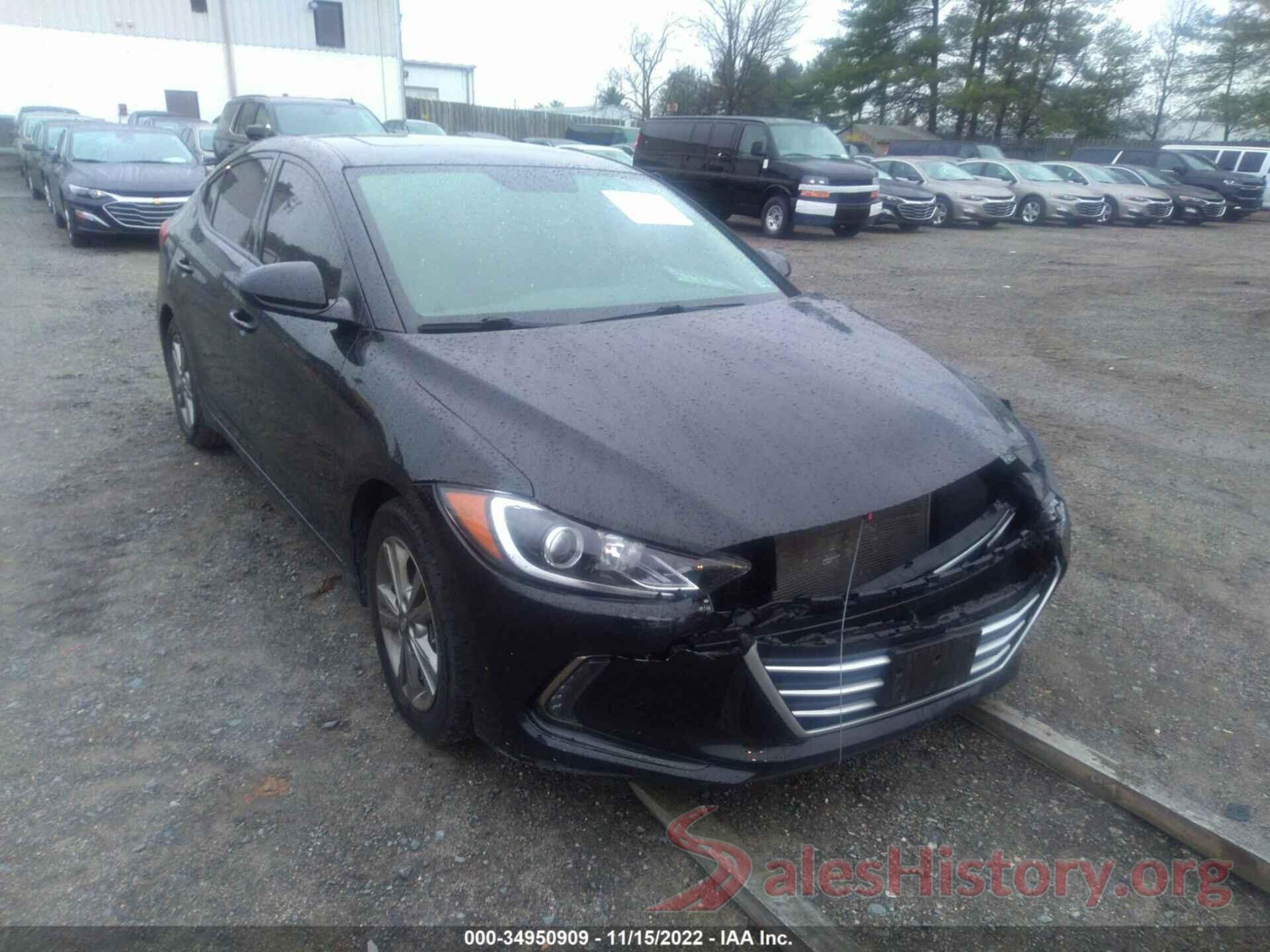 5NPD84LF4JH308763 2018 HYUNDAI ELANTRA