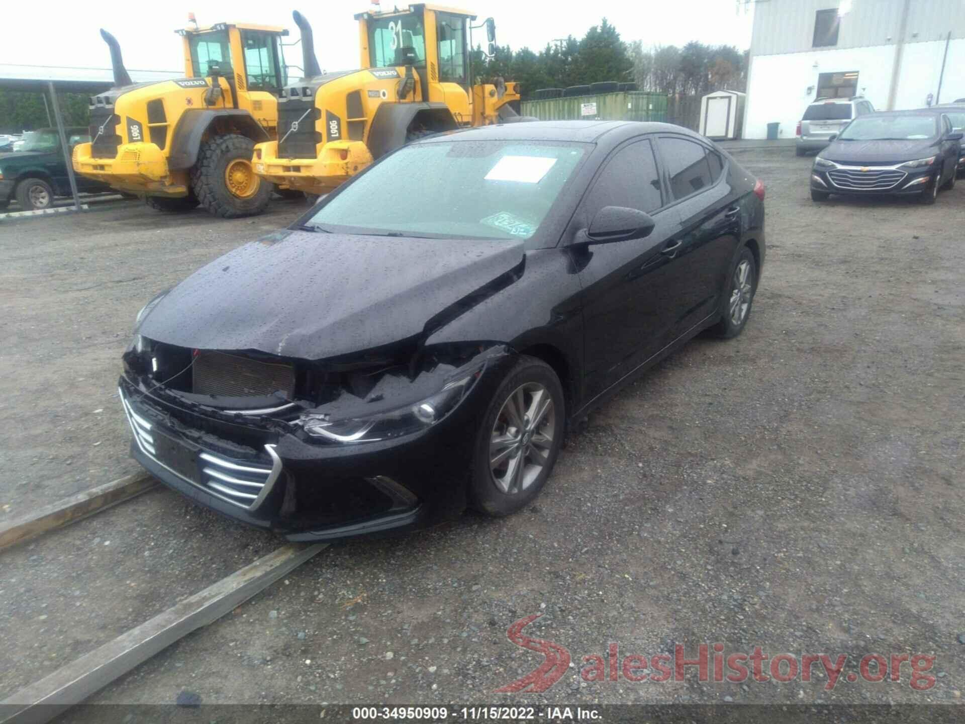 5NPD84LF4JH308763 2018 HYUNDAI ELANTRA