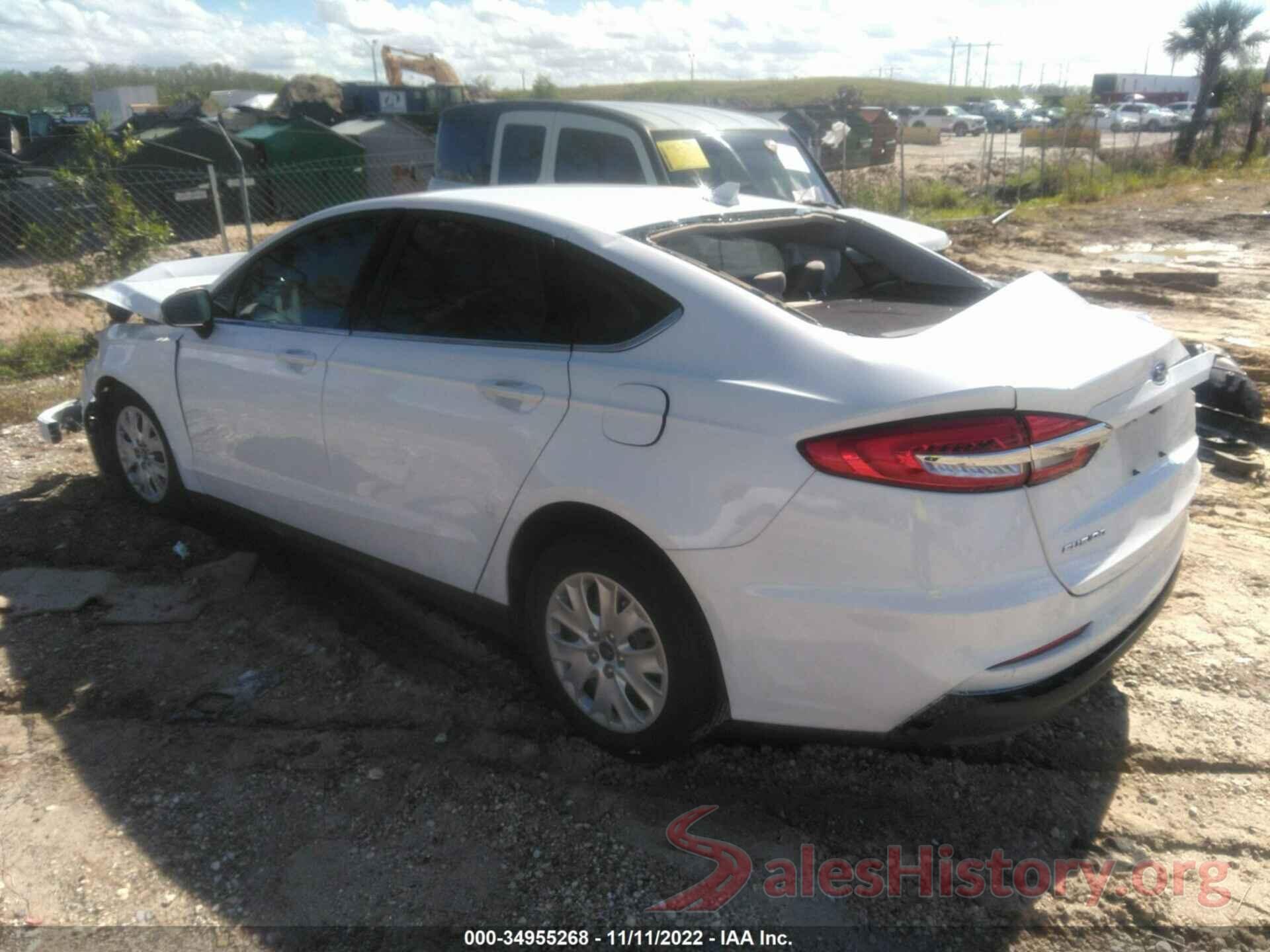 3FA6P0G73LR104503 2020 FORD FUSION