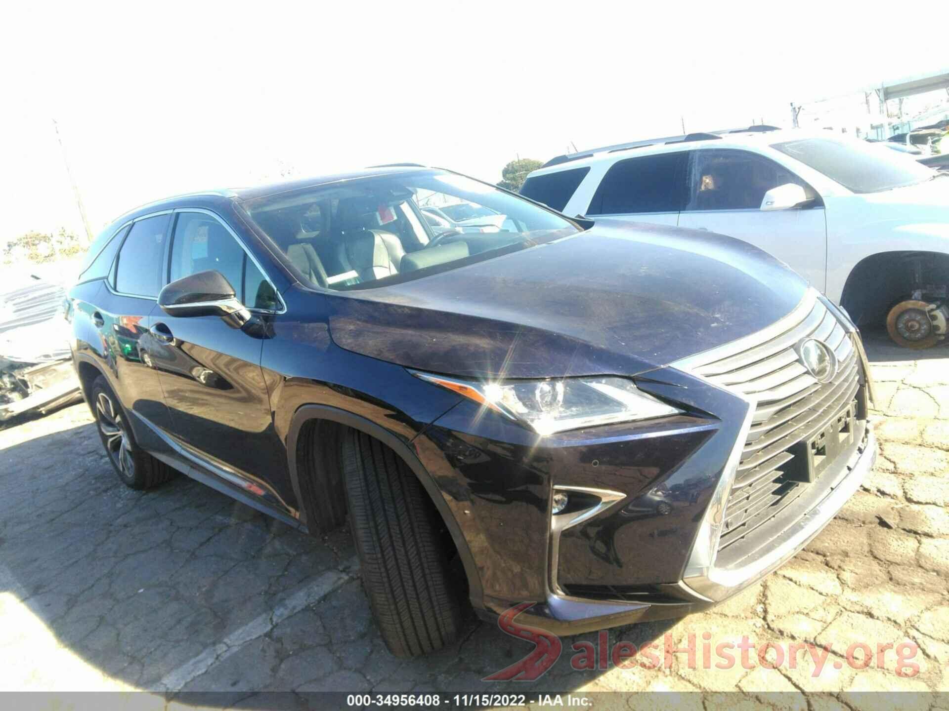 JTJGZKCA4J2002504 2018 LEXUS RX