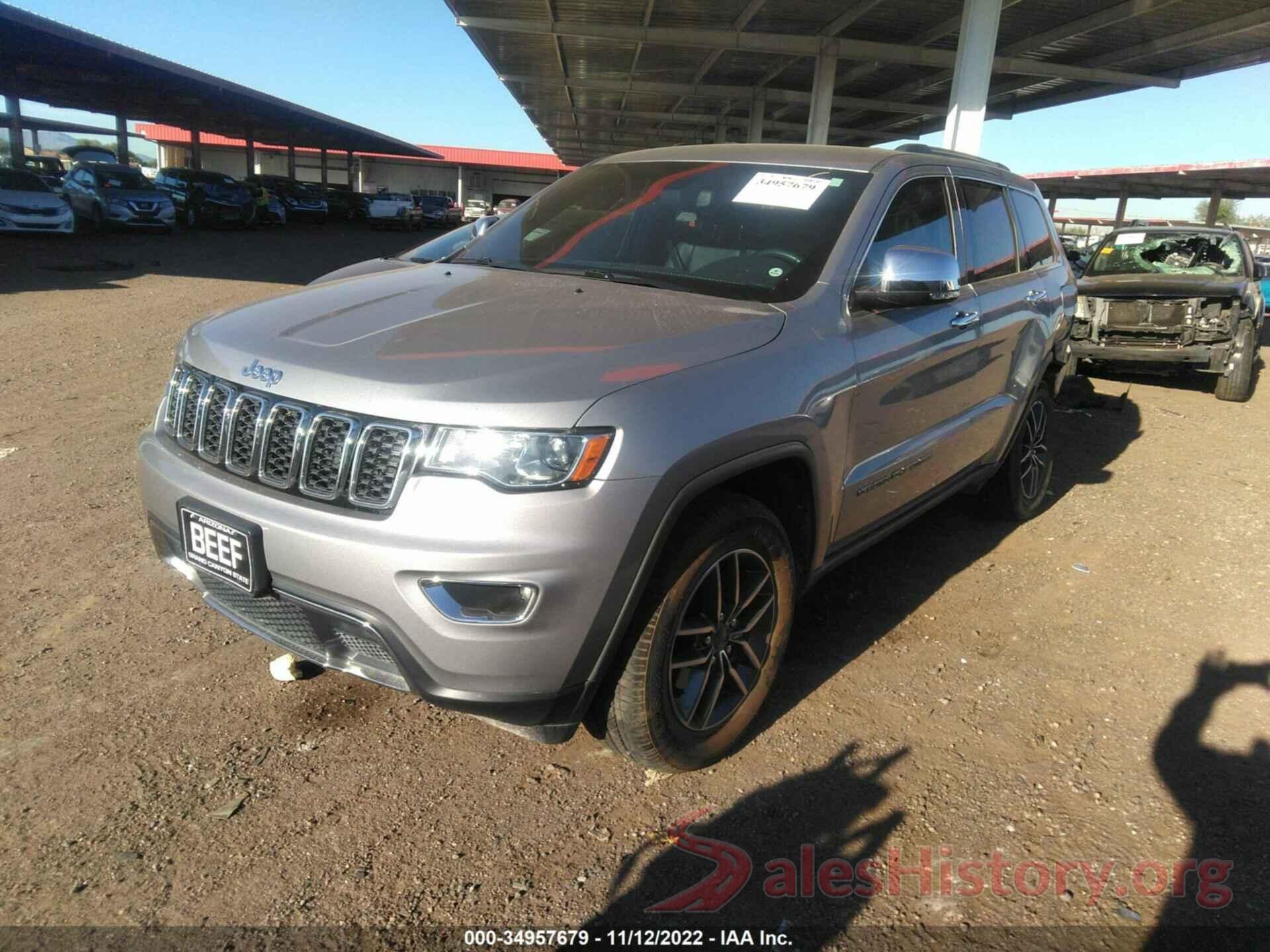 1C4RJFBG9KC734669 2019 JEEP GRAND CHEROKEE