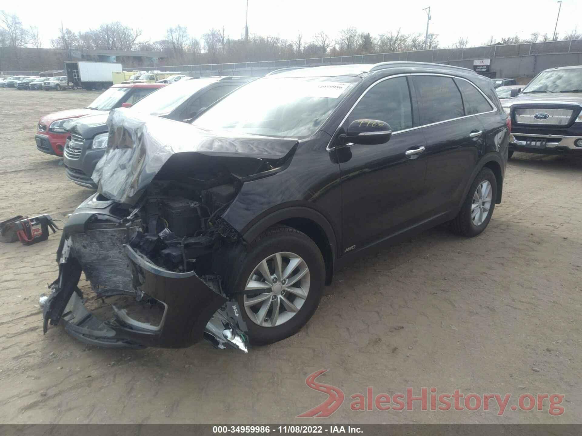 5XYPGDA3XHG268098 2017 KIA SORENTO