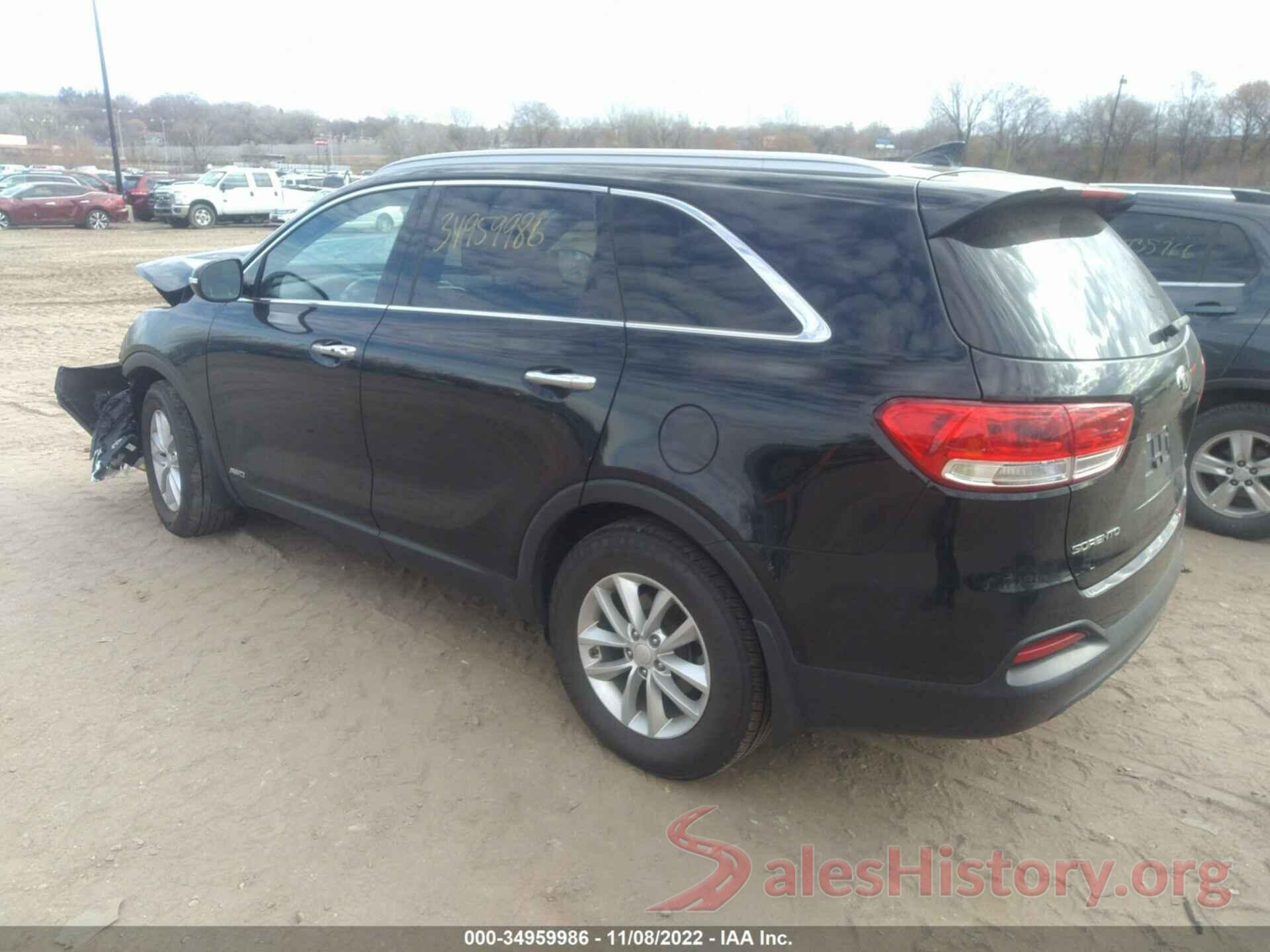 5XYPGDA3XHG268098 2017 KIA SORENTO