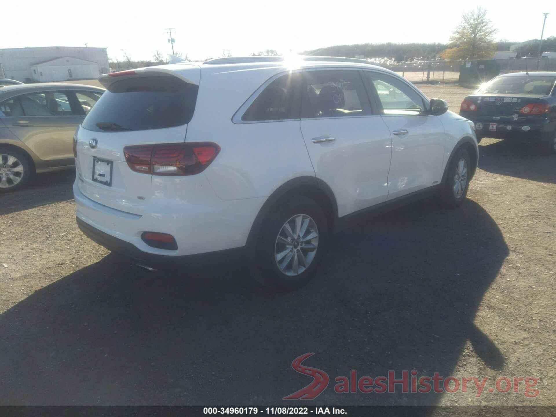 5XYPGDA38KG589581 2019 KIA SORENTO