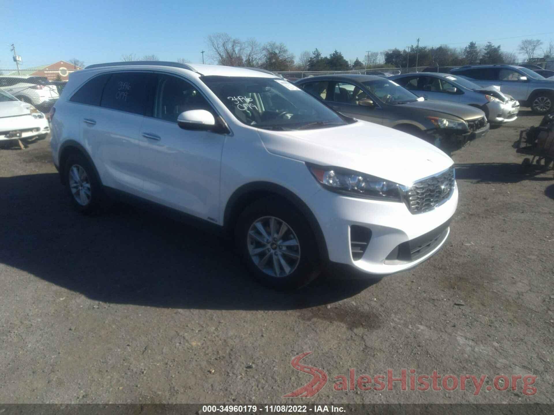 5XYPGDA38KG589581 2019 KIA SORENTO